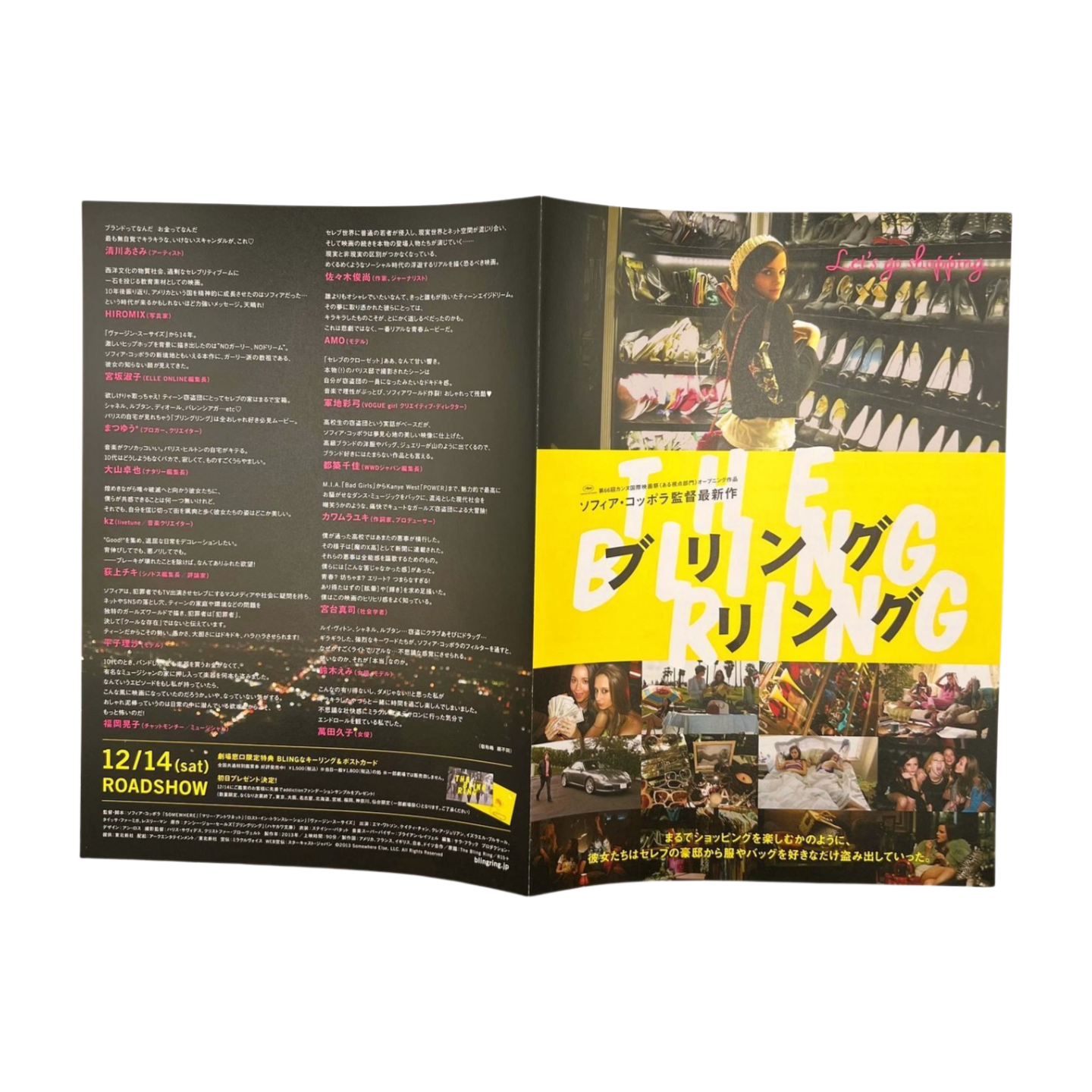 Bling Ring 2013 Japanese Movie Program