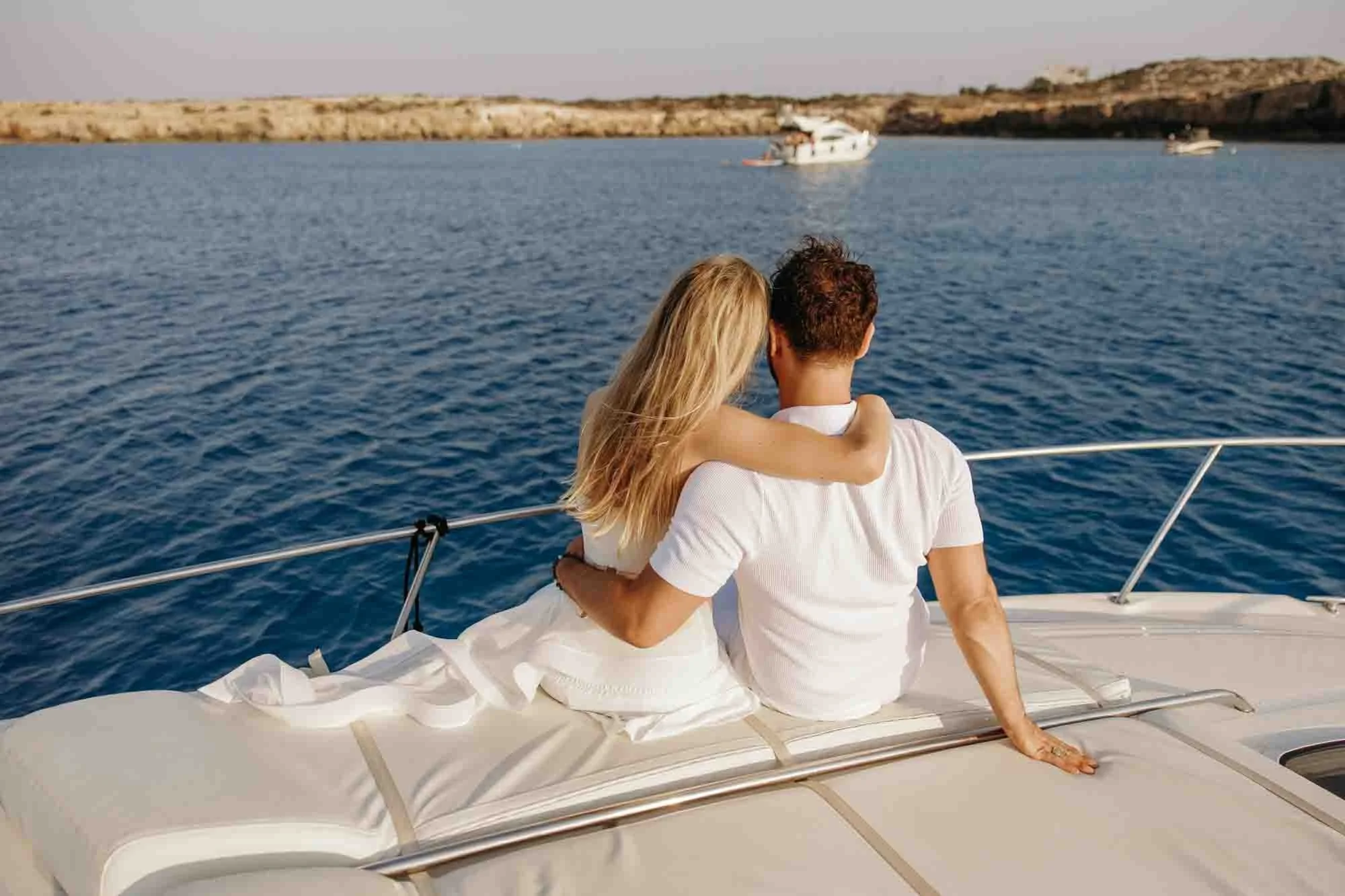 Proposal on the boat 