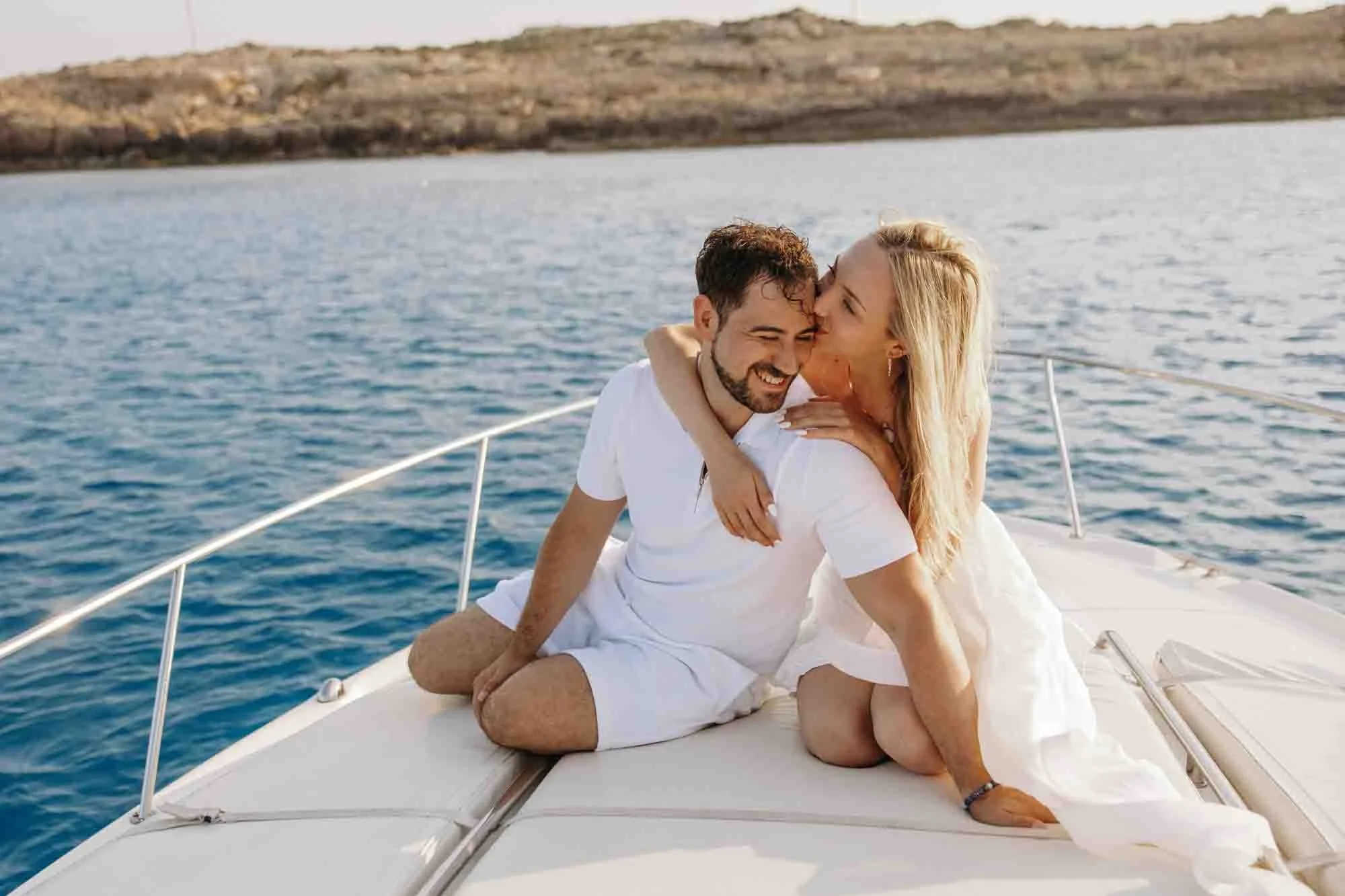 Proposal on the boat 