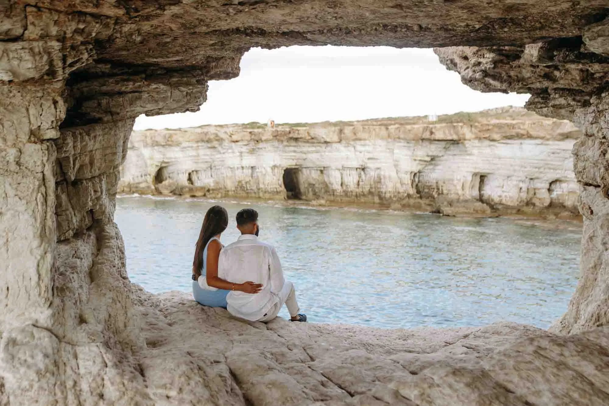Proposal in Sea Caves