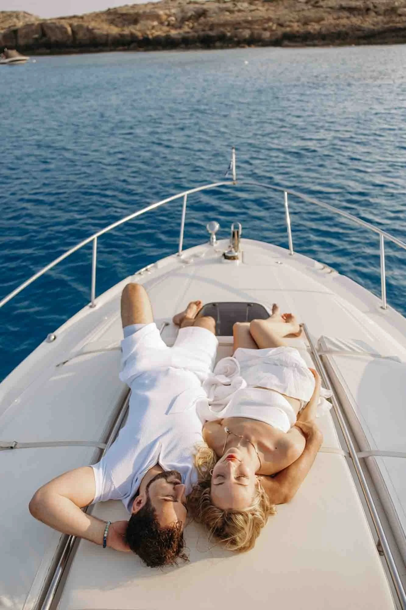 Proposal on the boat 