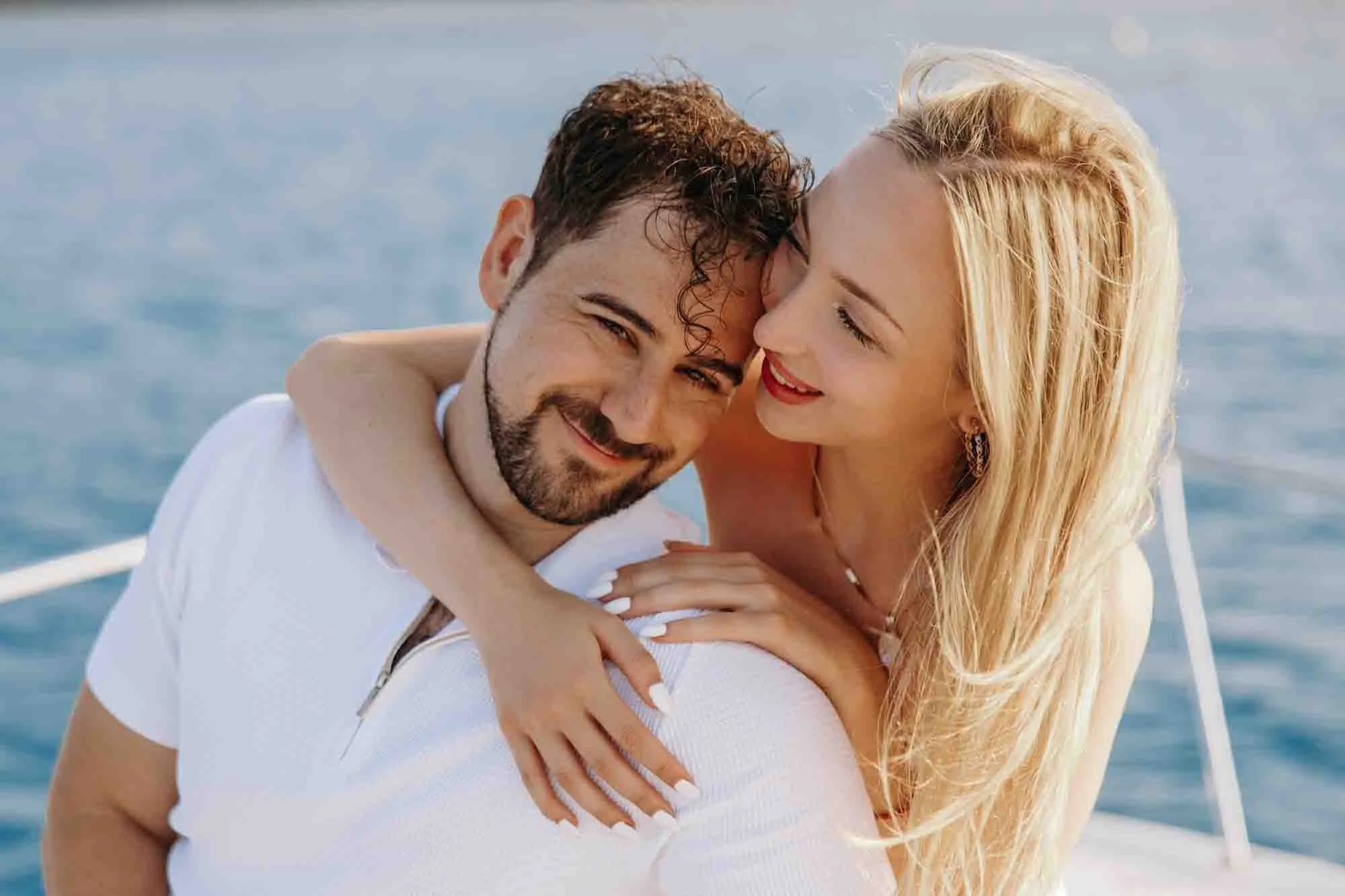 Proposal on the boat 