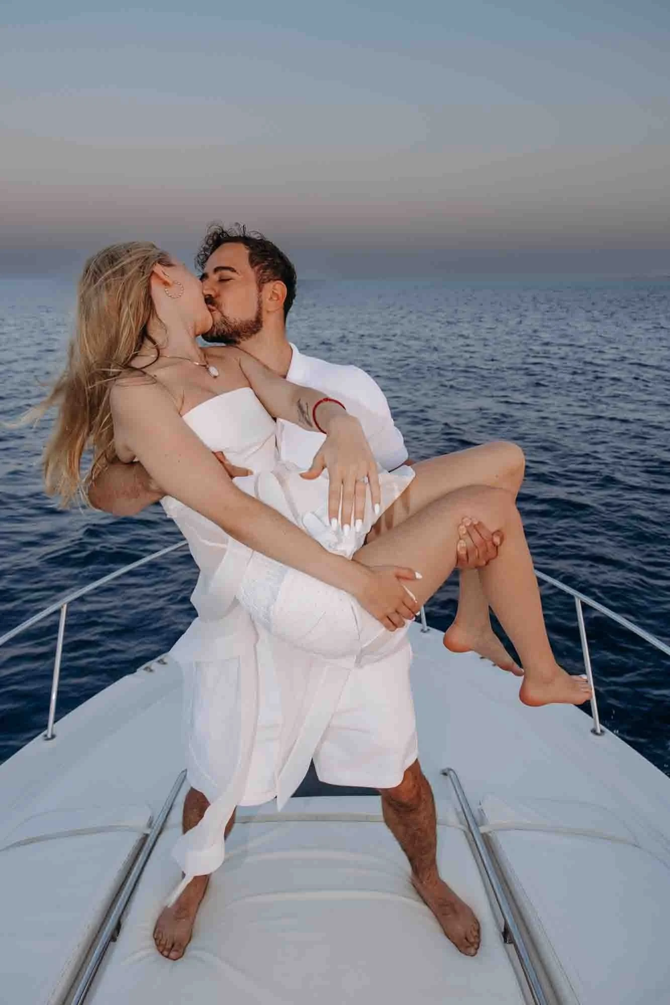 Proposal on the boat 