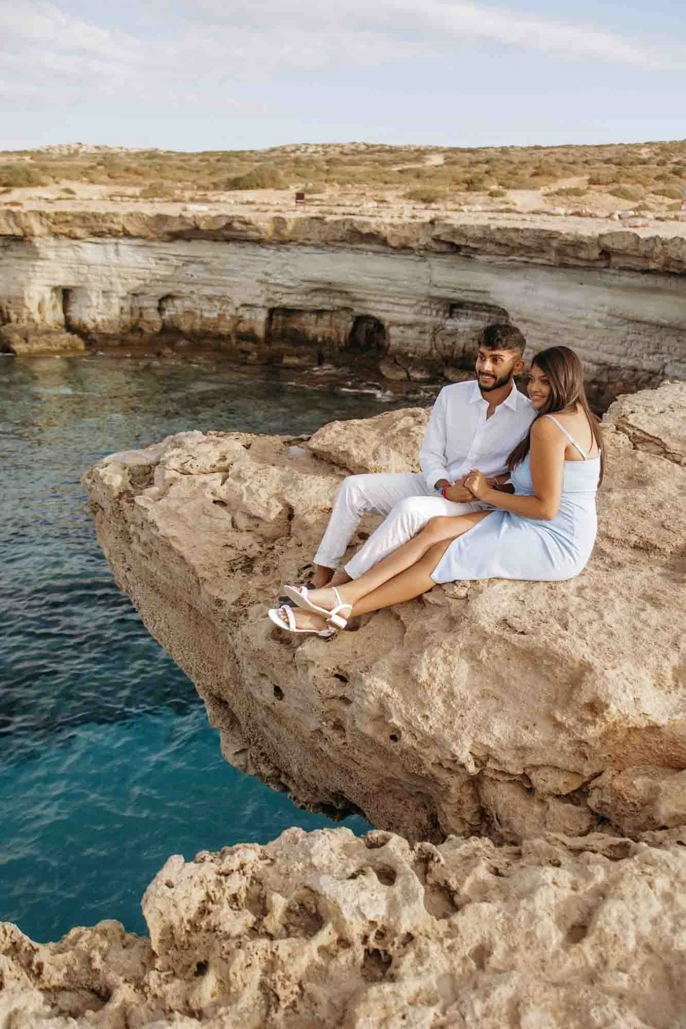 Proposal in Sea Caves