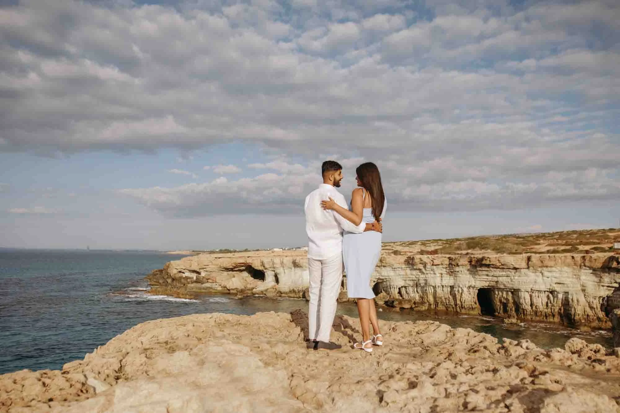 Proposal in Sea Caves