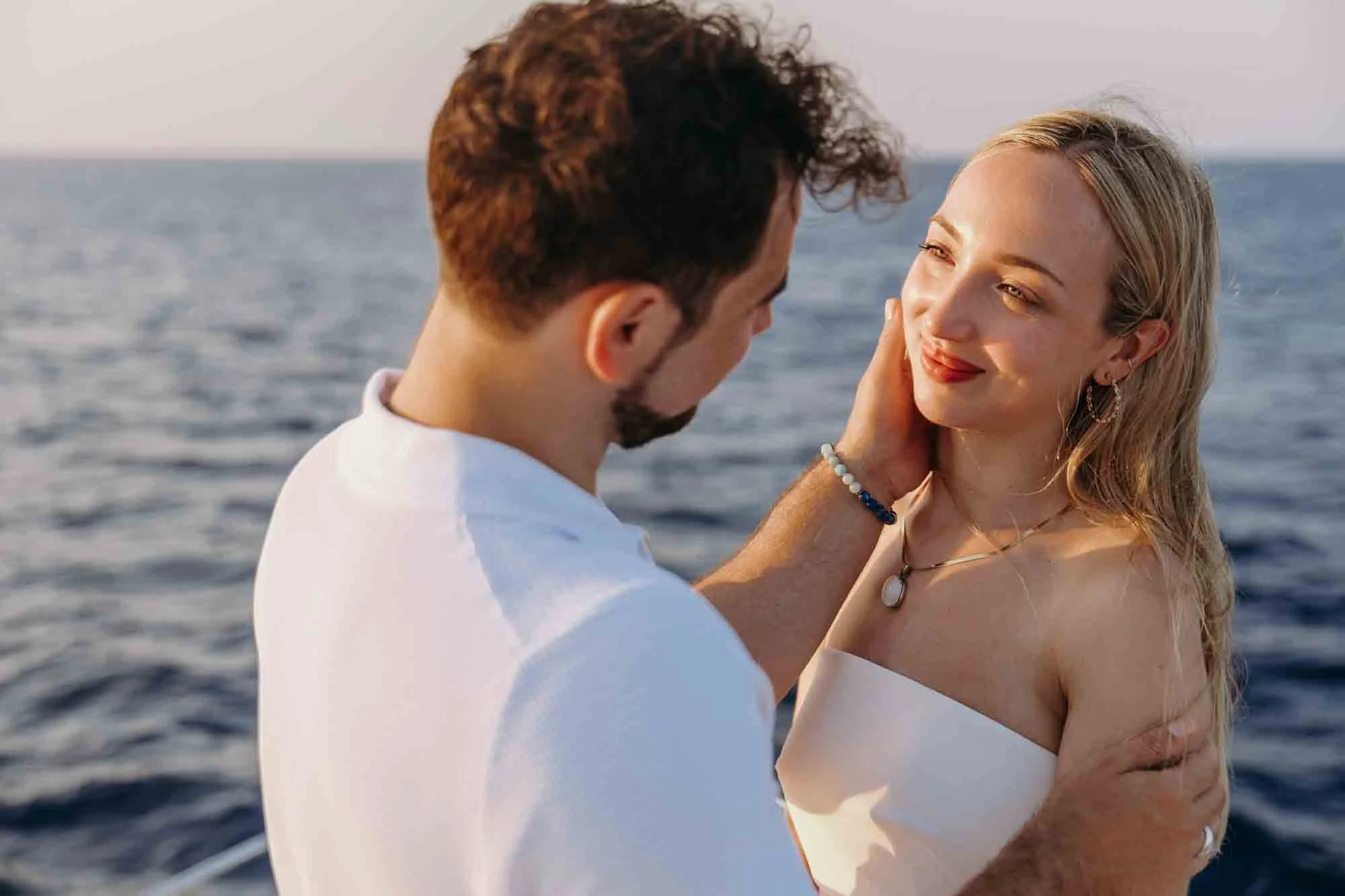 Proposal on the boat 