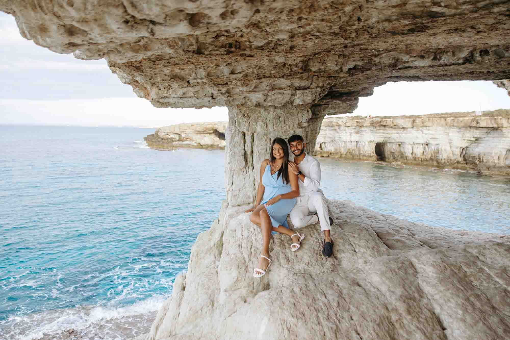 Proposal in Sea Caves