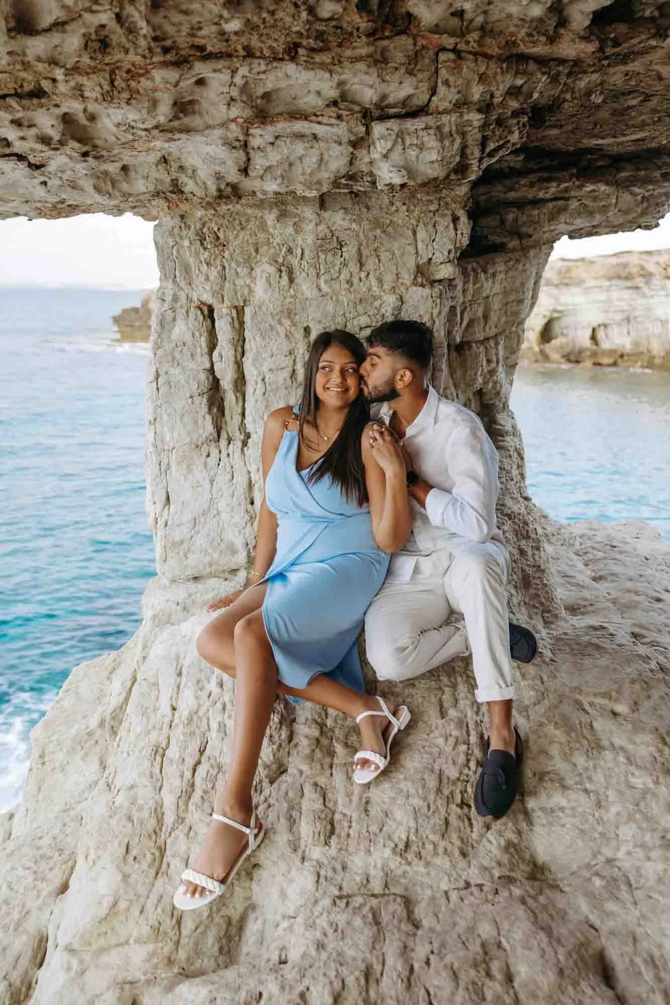 Proposal in Sea Caves