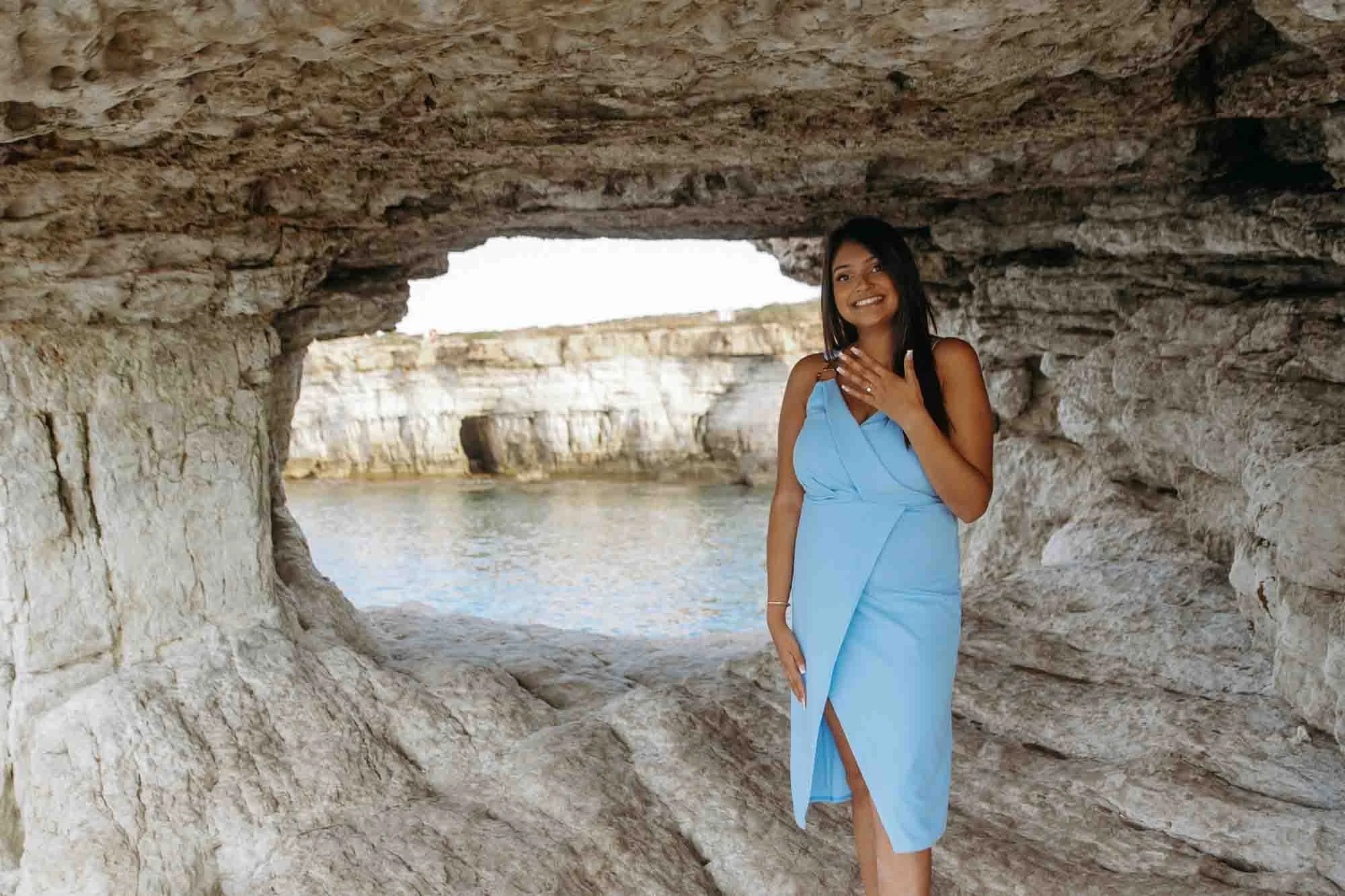 Proposal in Sea Caves