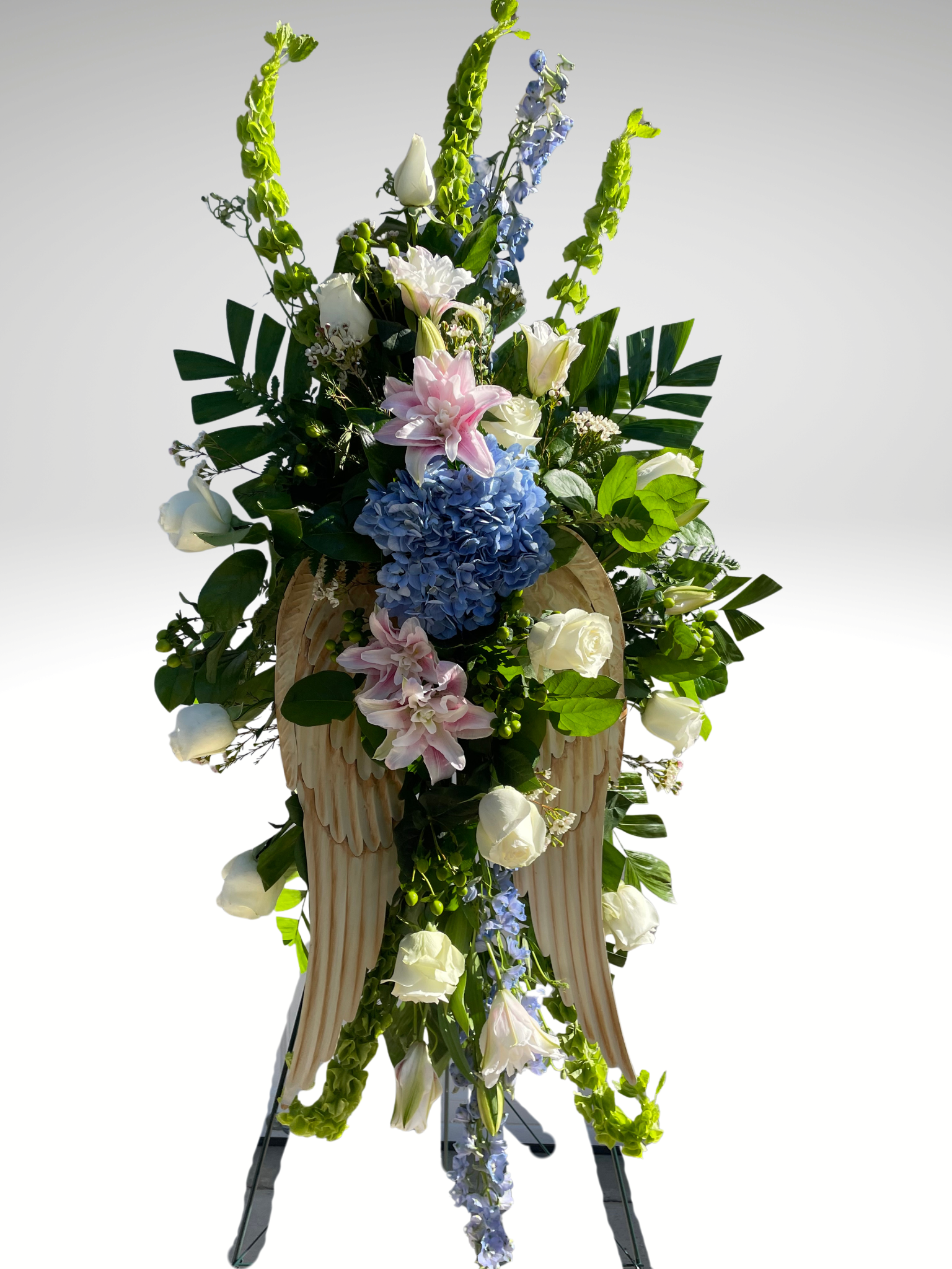 Sympathy Wreath - "Take Flight" Spray (beginning at)