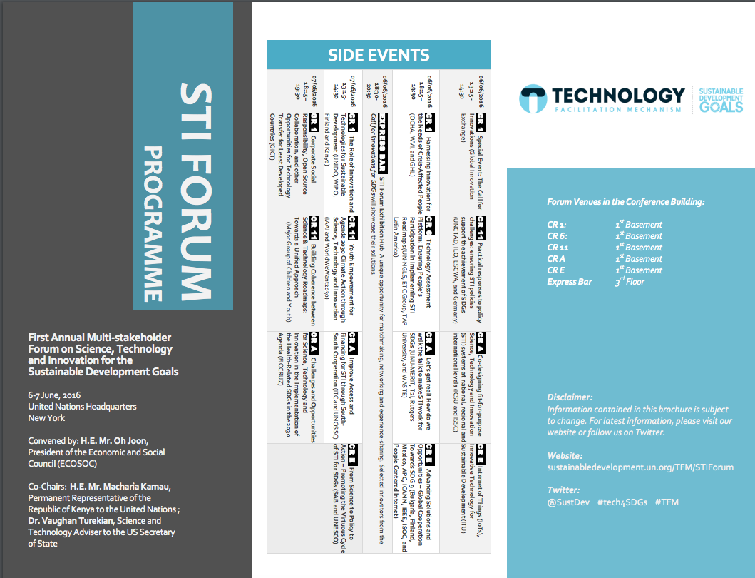sti forum programme