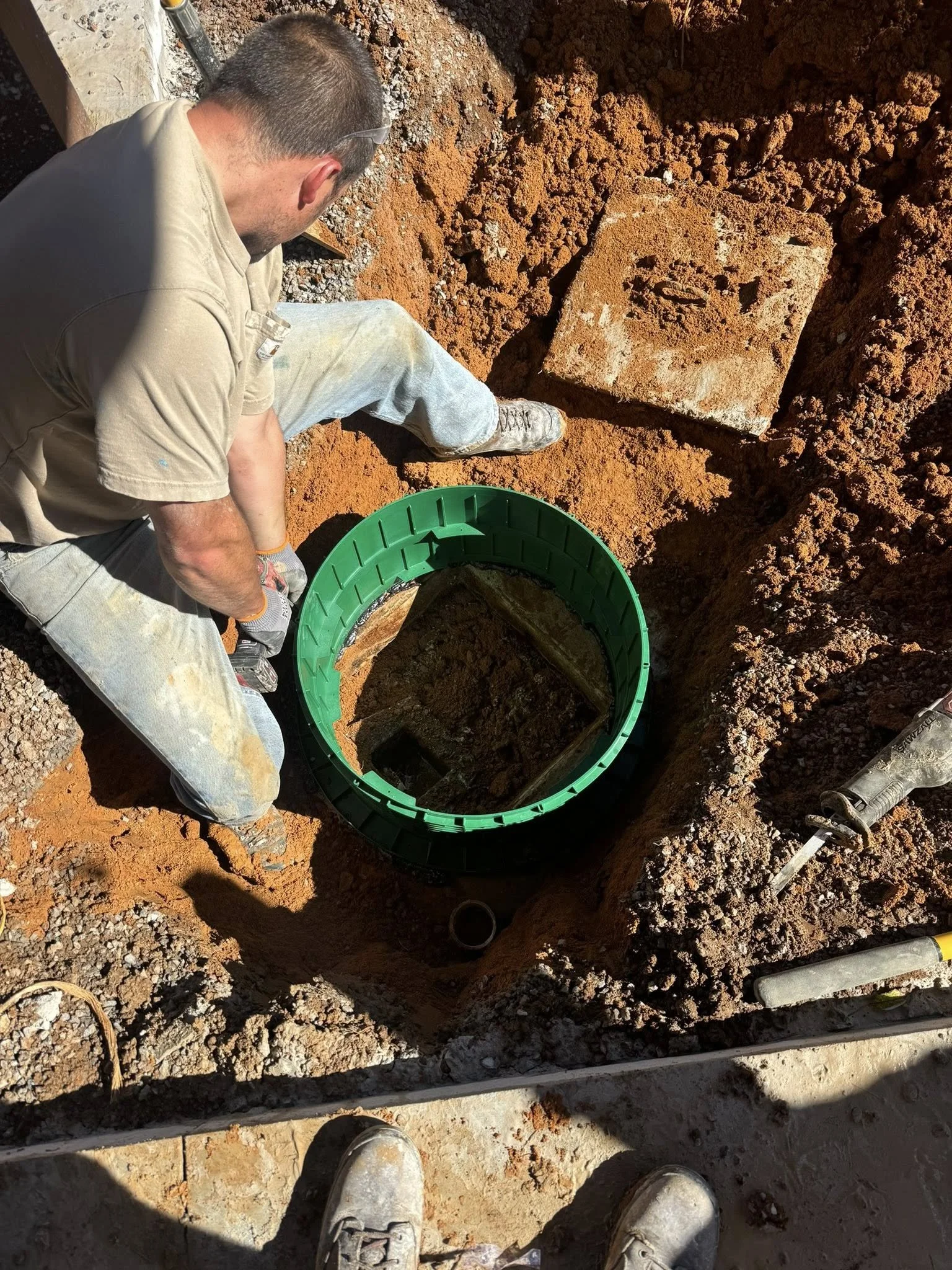 chattanooga tn septic tank riser install