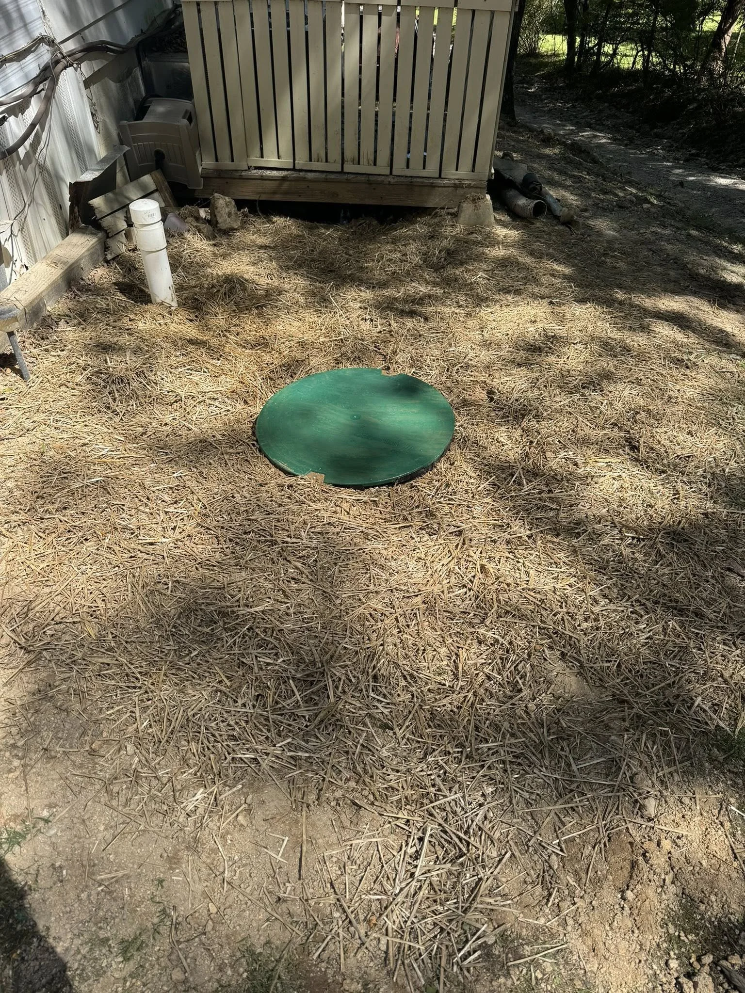 Chattanooga septic tank riser installation pump