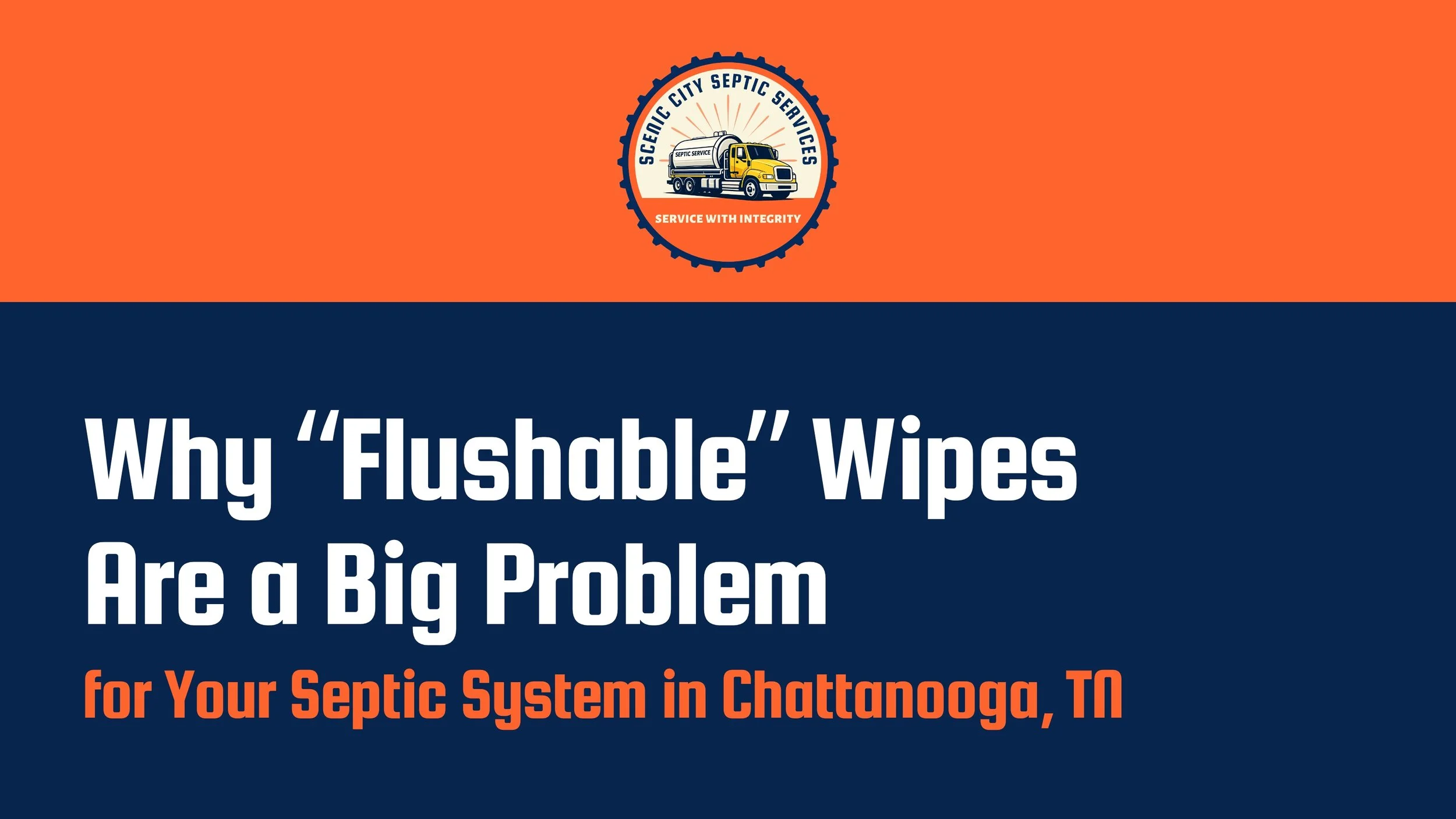 Flushable wipes are a big problem chattanooga tn scenic city septic tank pumping