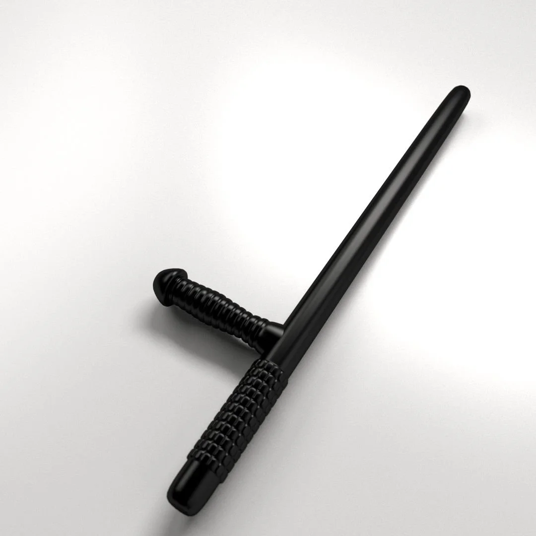 3d printed police baton (black only)