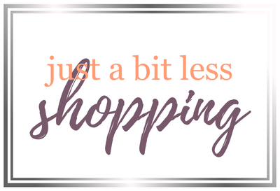 When shopping backfires.