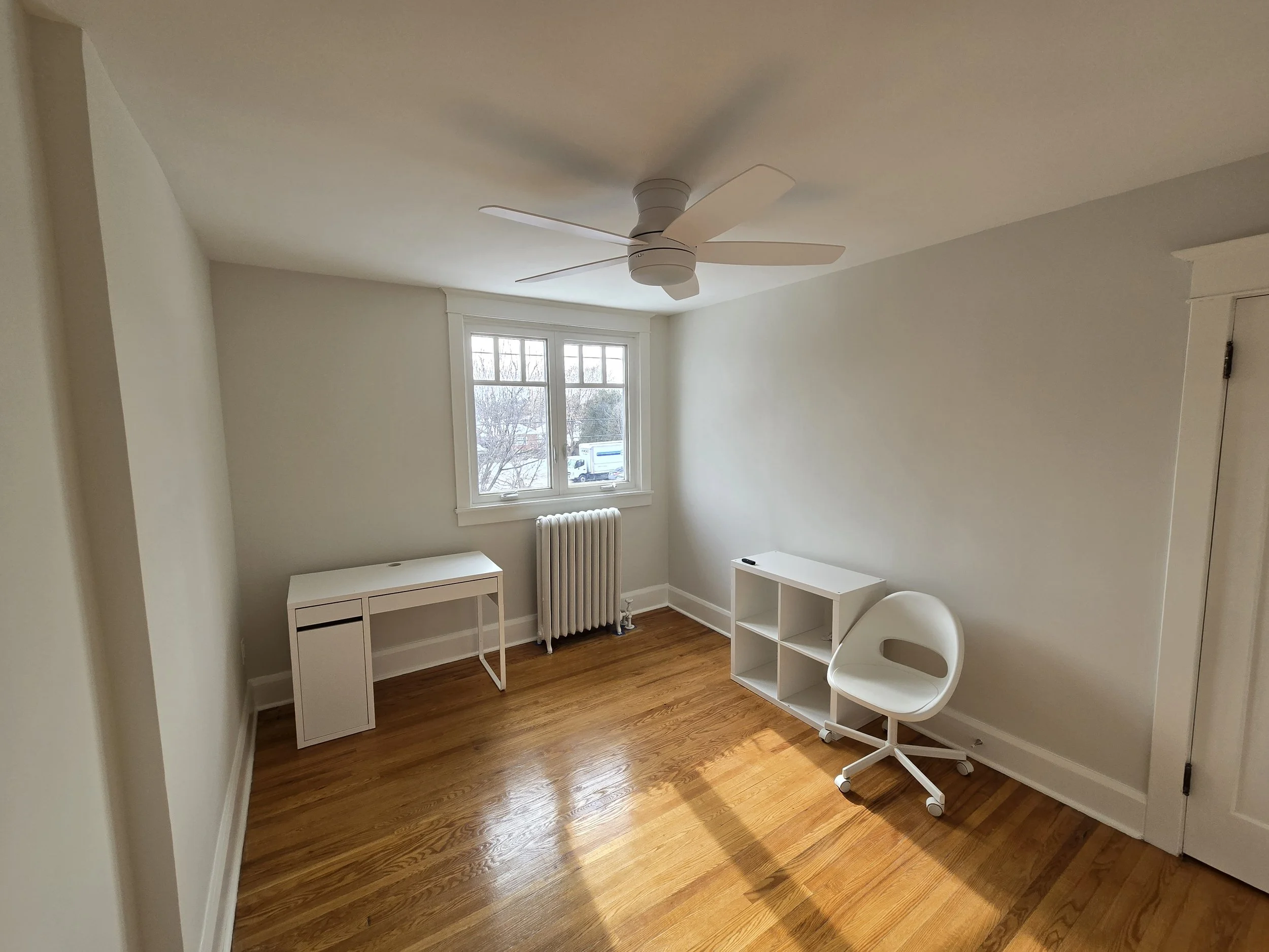 Mimico Bedroom - After.  Strong refresh and cleaner look