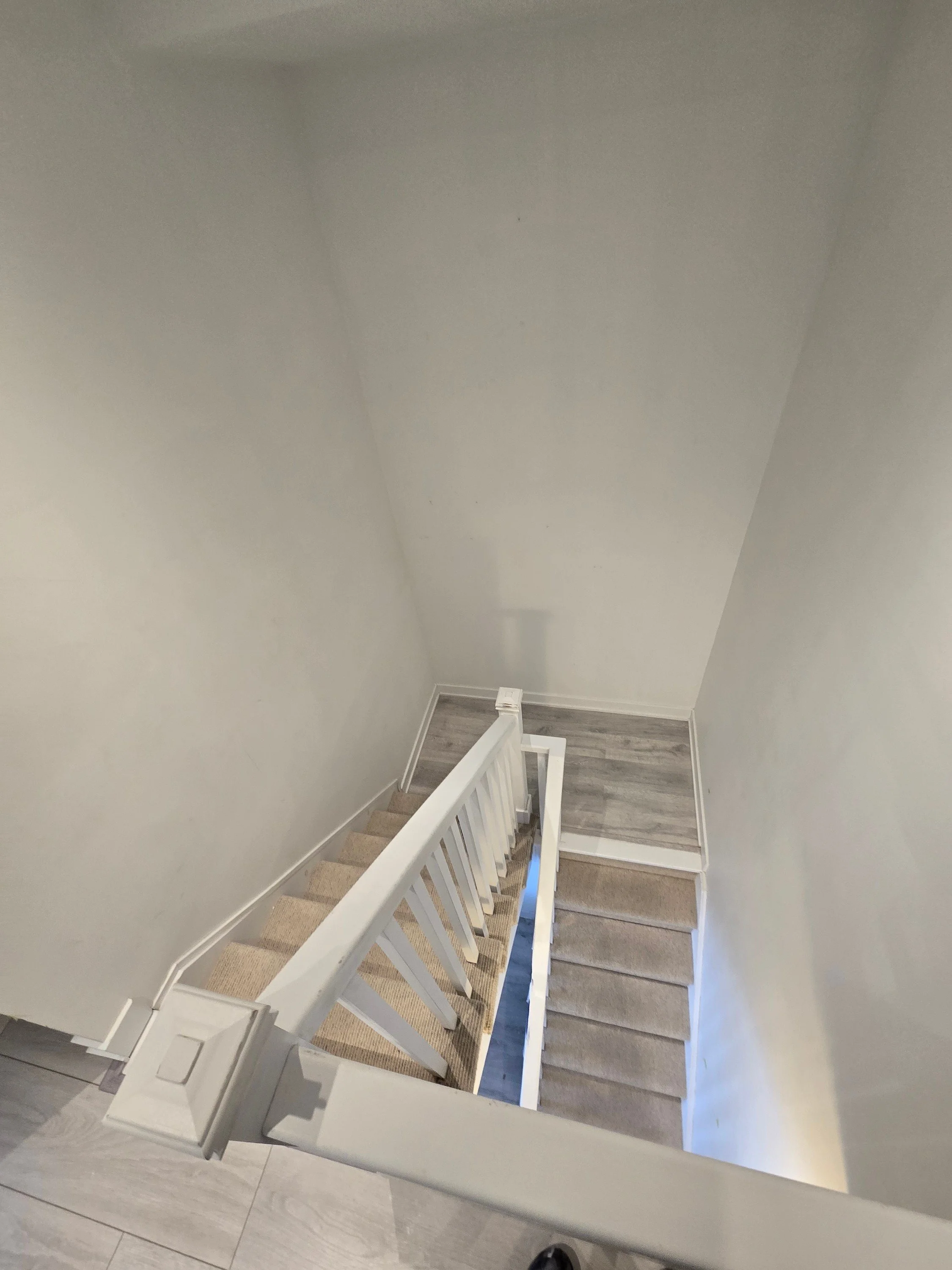 Mimico Townhouse Pre Work - Light walls and Trim in need of refresh