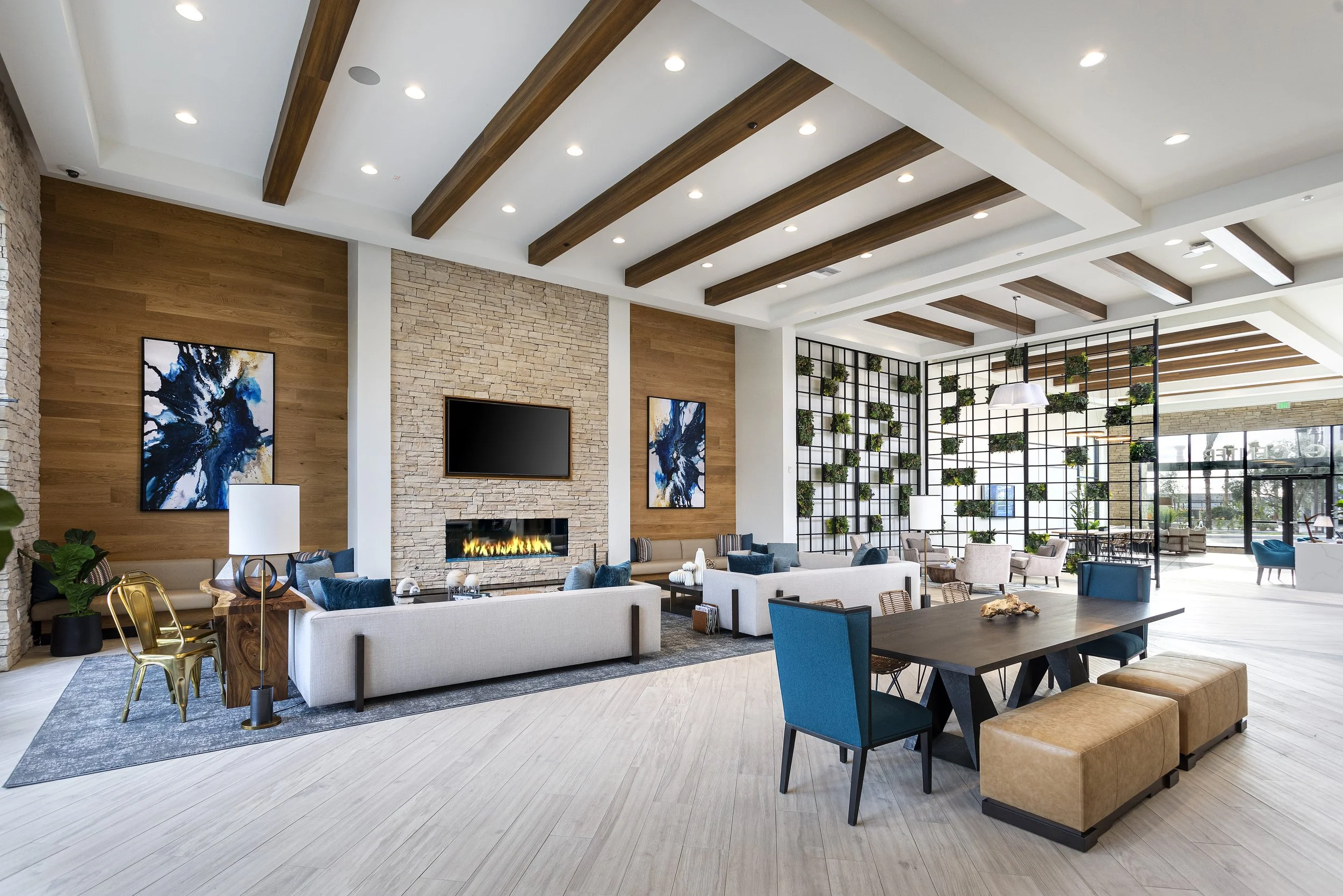 PAC STUDIO_Escaya_Multifamily_Clubhouse Lounge_Interior Design 04