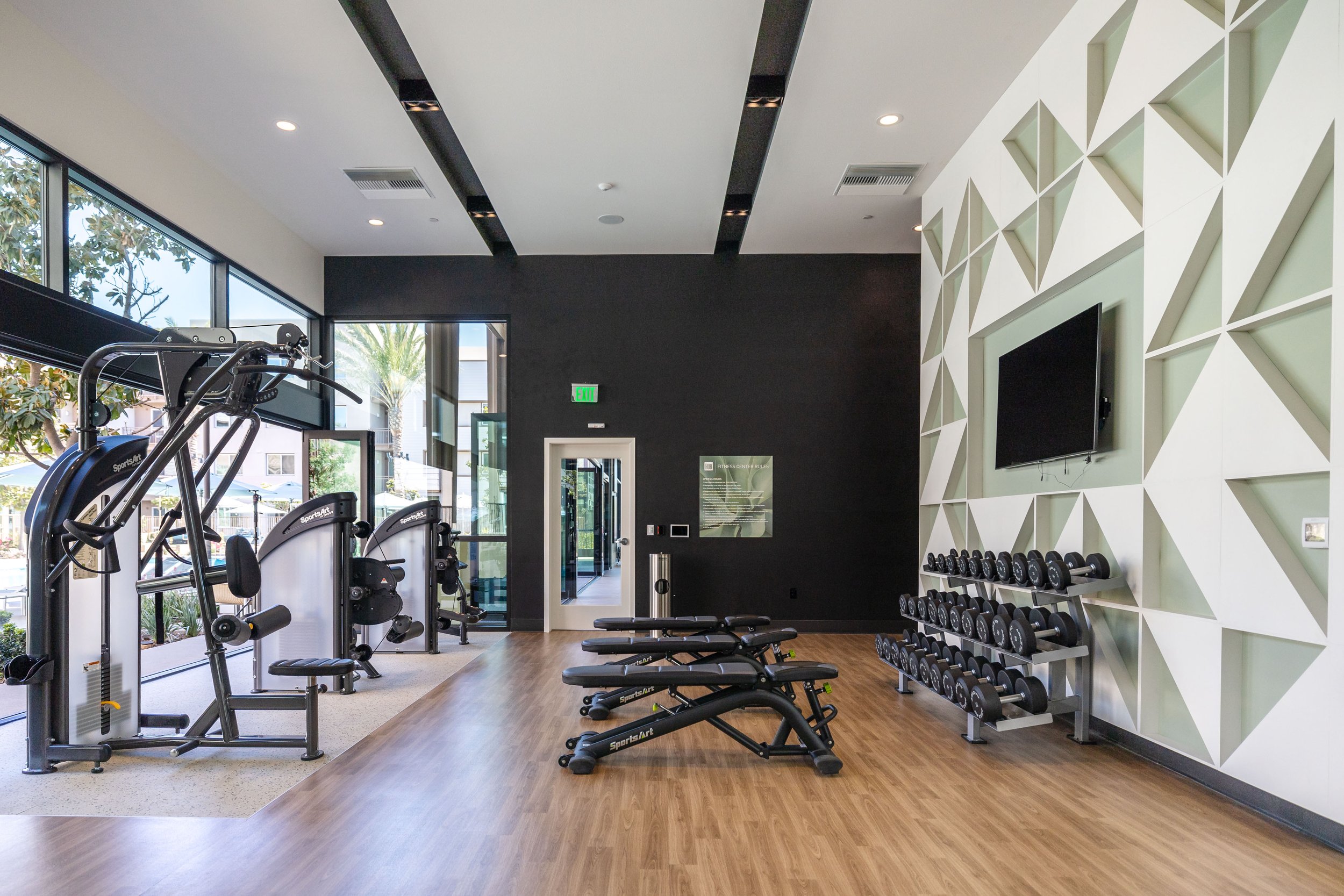 PAC STUDIO_The Hub_Multifamily_Fitness Studio
