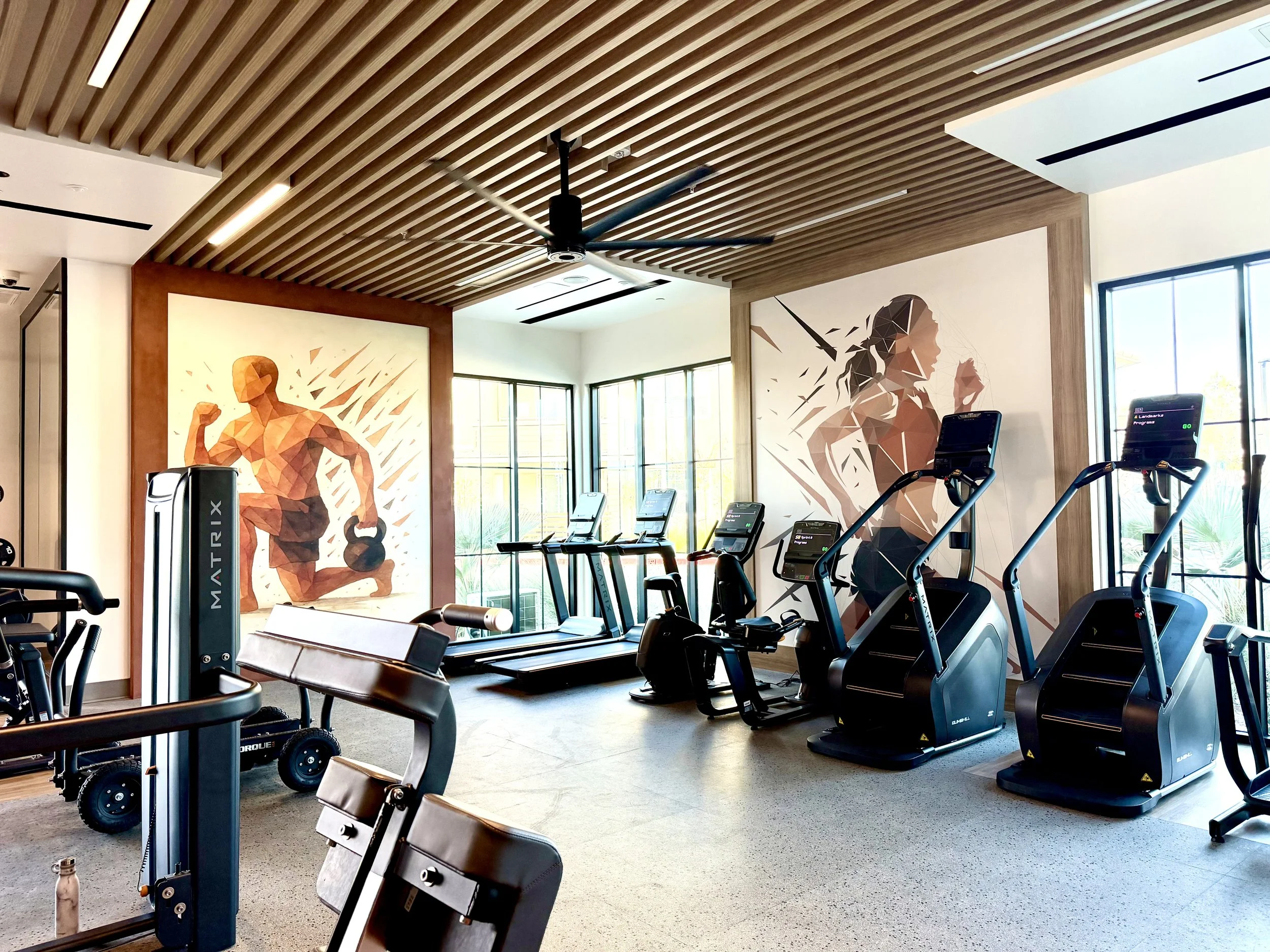 PAC STUDIO_The Croft_Multifamily_Clubhouse_Fitness Studio 02