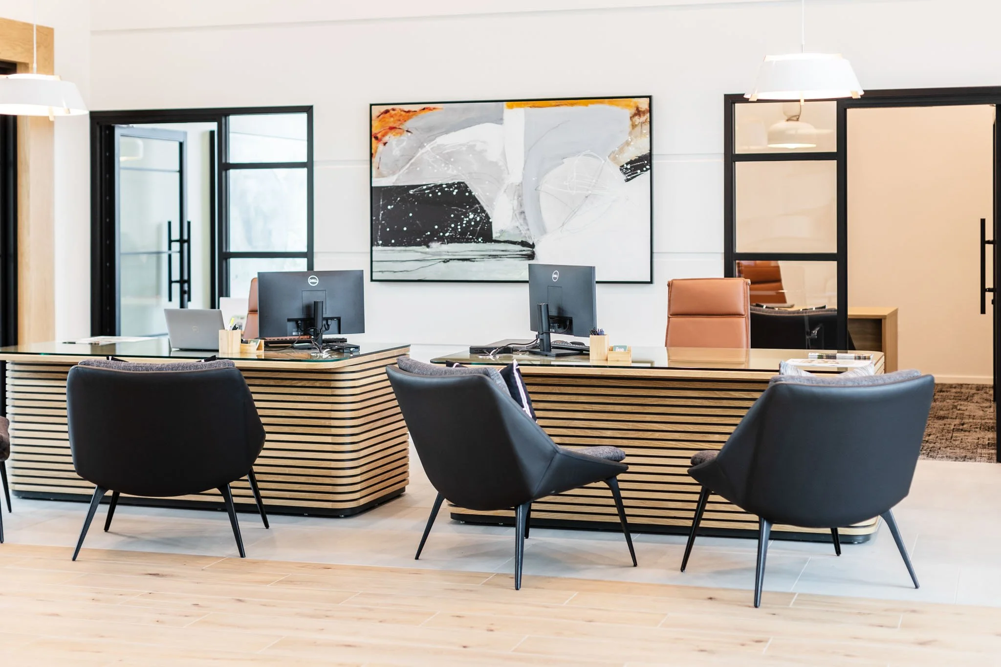 PAC STUDIO_ Multifamily Leasing Office_The Hub_Interior Design, Art and FFE