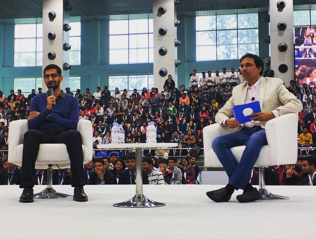 When the Google CEO Turned Up In Our Alma Mater.