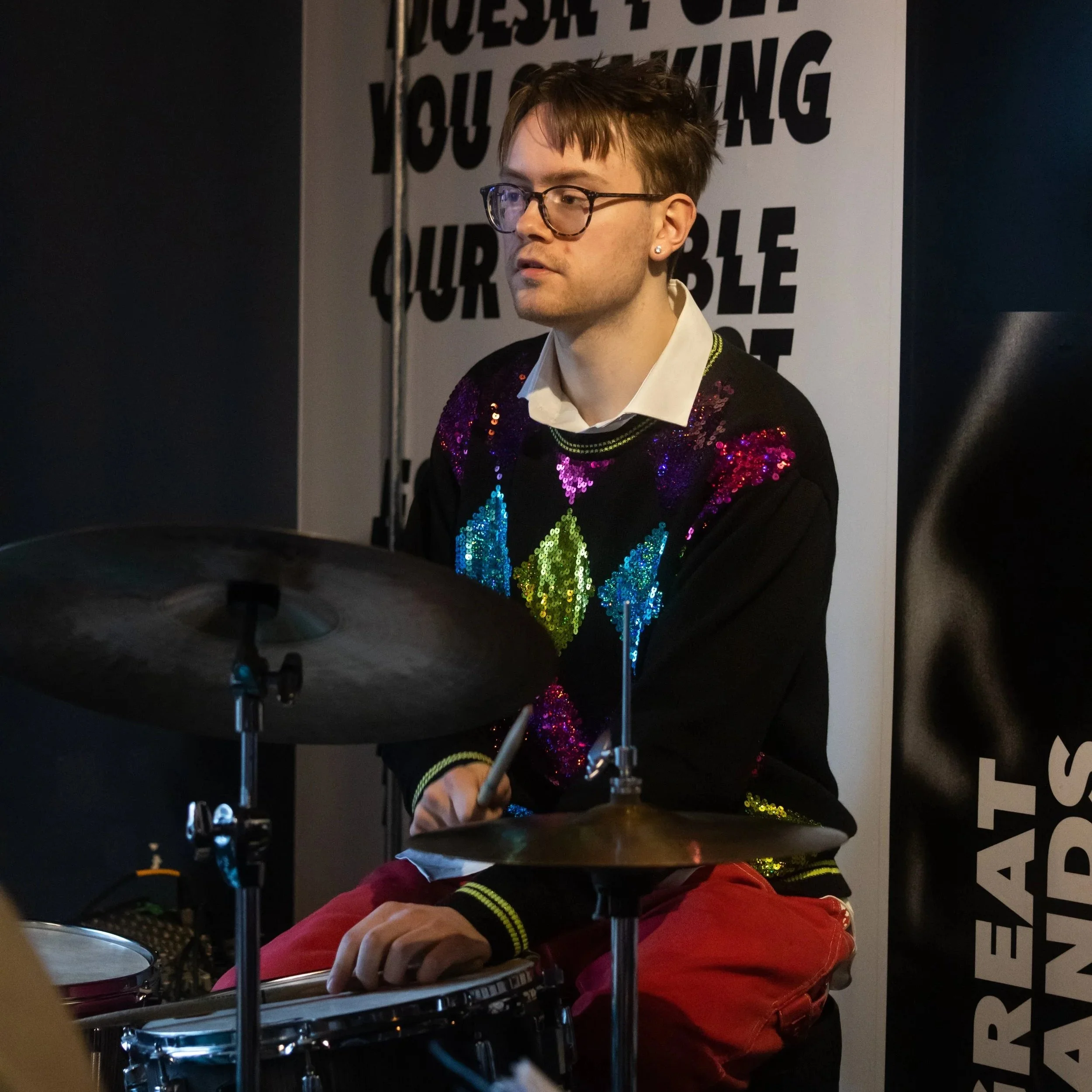 John Glanville, Drums