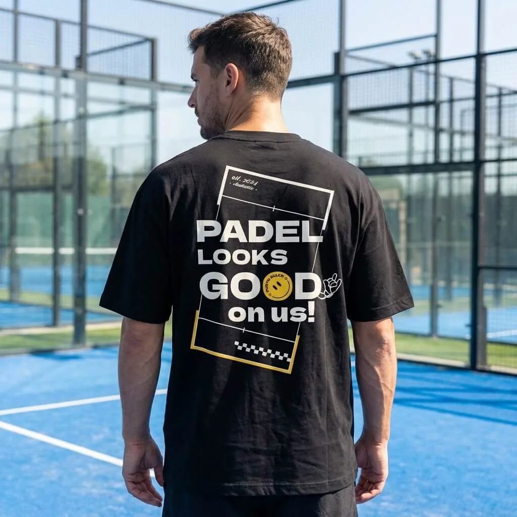 Men/Unisex Tee - Padel Looks Good On US!