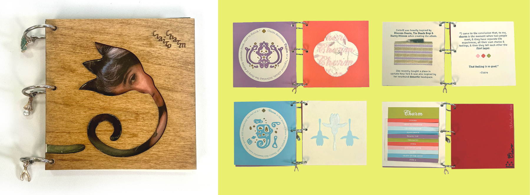 Clairo Charm Album Book