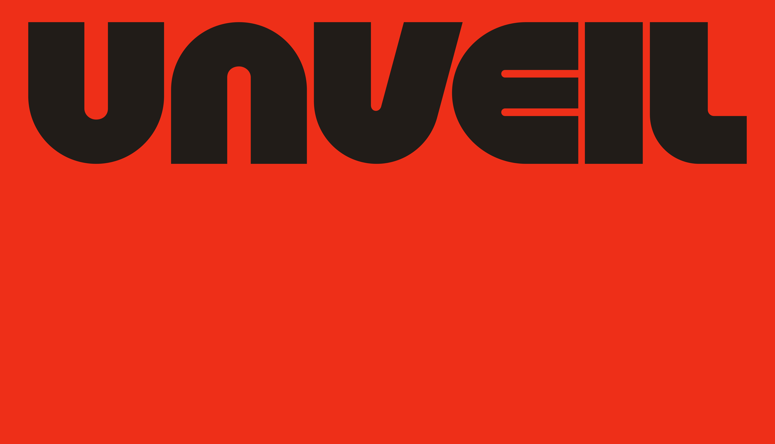 A political campaign sign with the name 'HOUELL' in bold black letters on a red background.