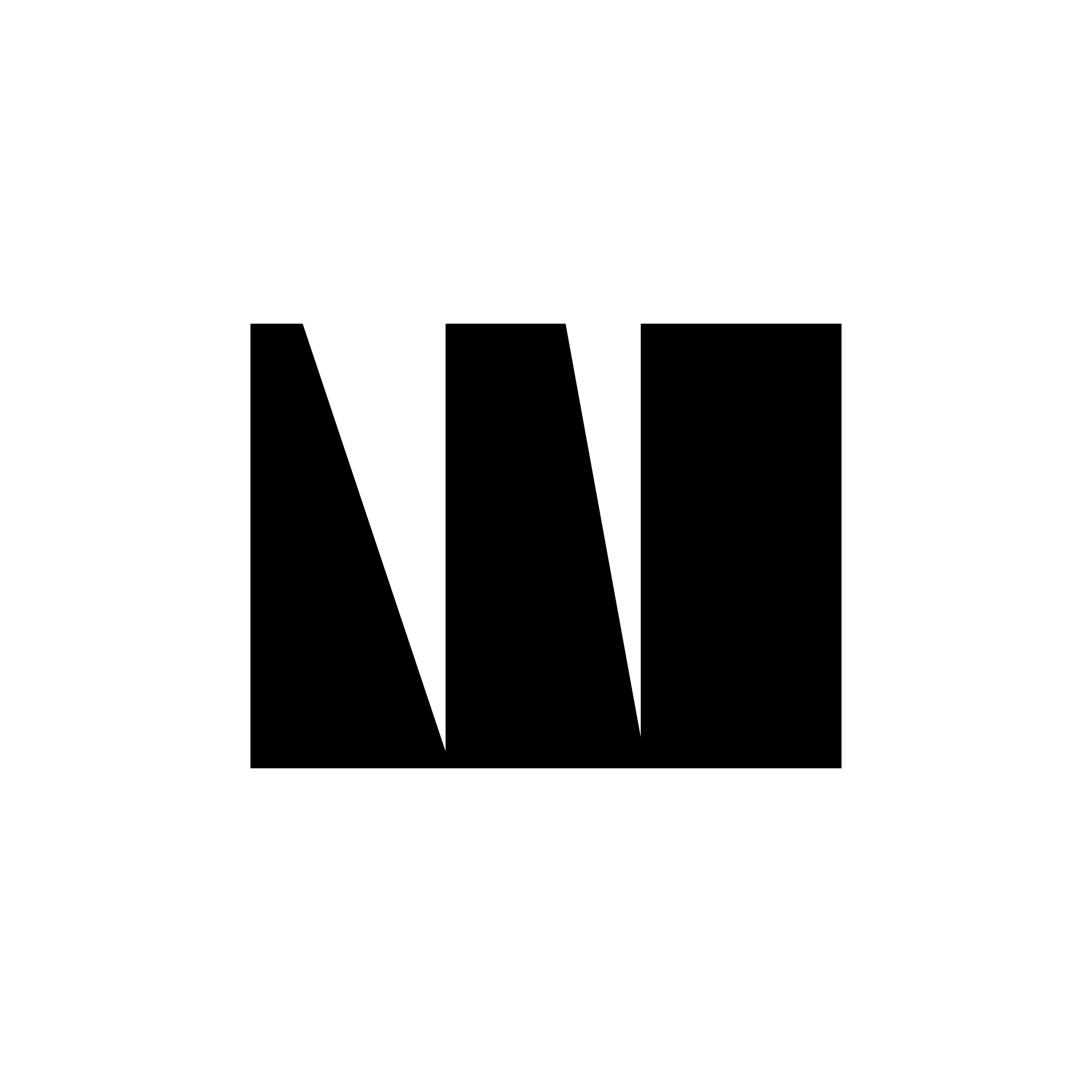 Black line graph with spikes and dips on a black background.