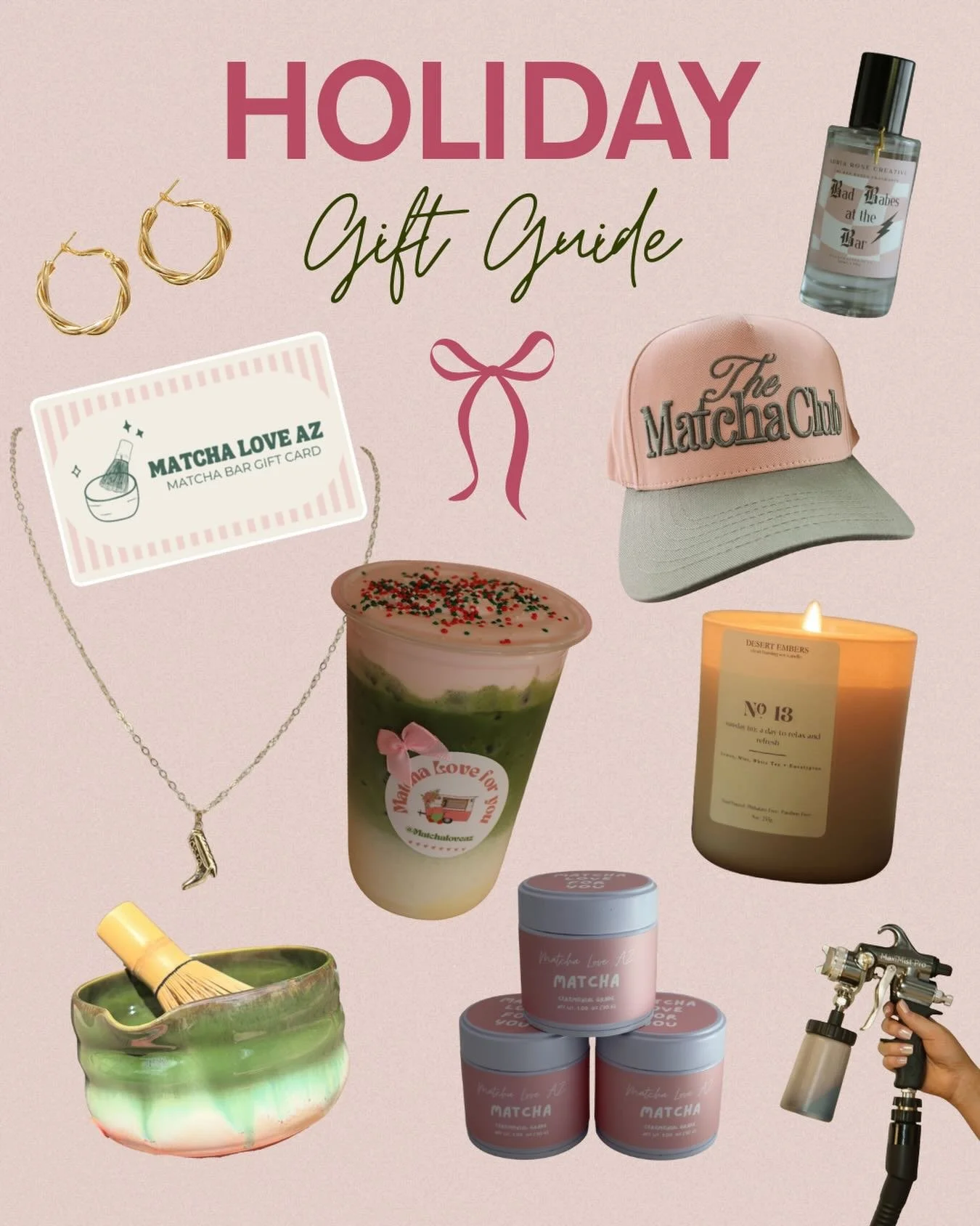 My ultimate holiday gift guide✨ Featuring some of my favorite small businesses with gifts she actually wants.

And of course&hellip; a Matcha Love gift card + matcha made the list &mdash; because why wouldn&rsquo;t it? 🍵💚
👉 Link in bio for gift ca