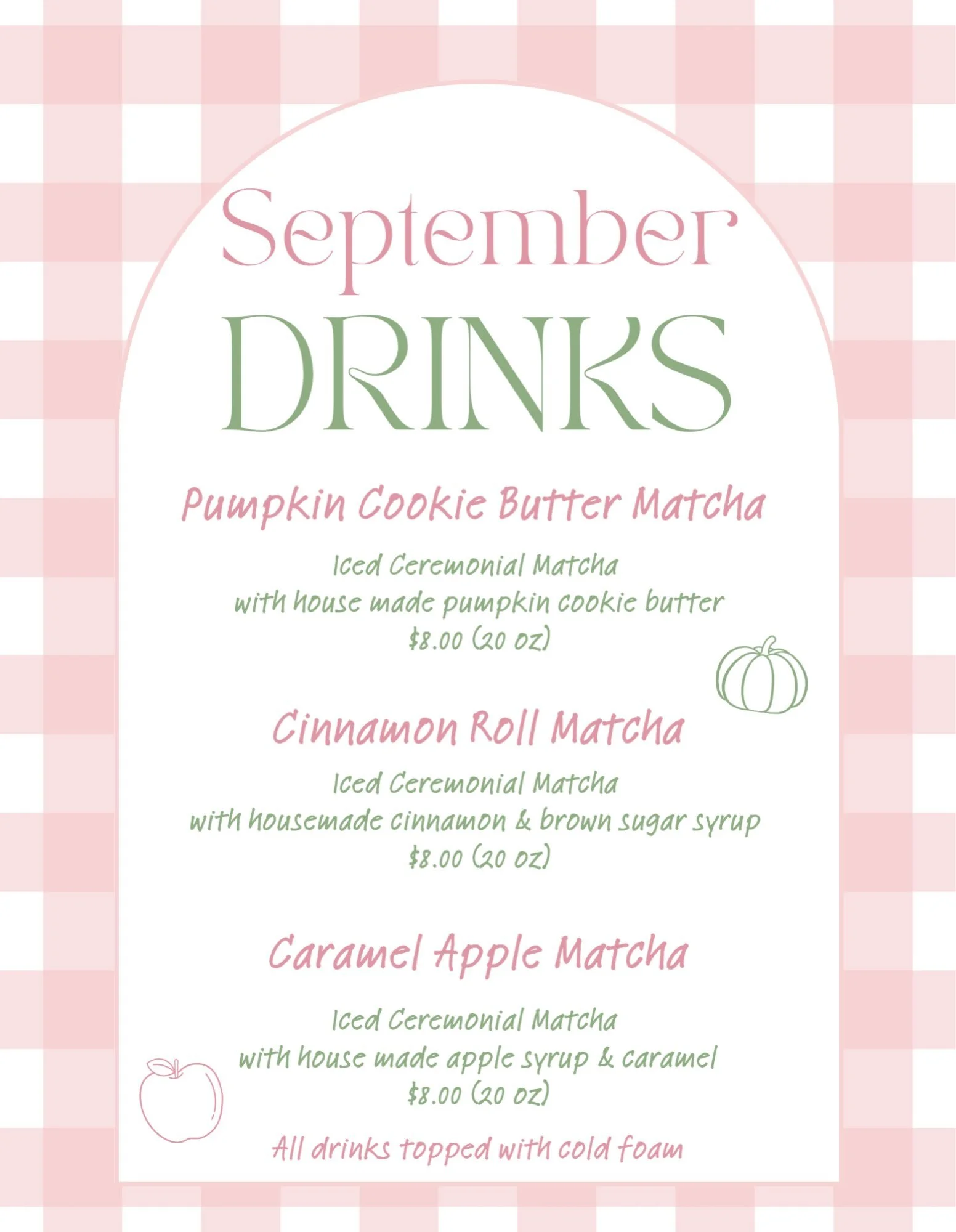 🍂🎀 FALL HAS ARRIVED AT MATCHA DARLIN&rsquo; 🎀🍂 ✨ AVAILABLE STARTING NEXT TUESDAY, SEPTEMBER 1ST✨

Which one are you trying first?! 👀🍵🍂

#MatchaDarlin #FallMatcha #FallMenu #SeptemberMenu #pumpkinmatcha
