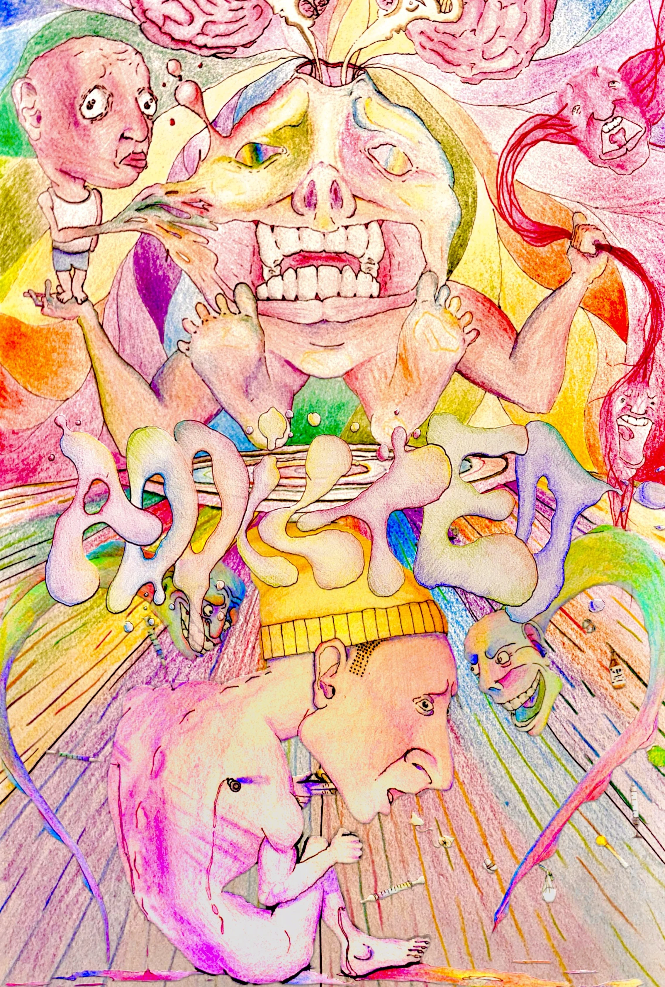 The Highs and Lows of addiction: 9.7 - 14 inch print