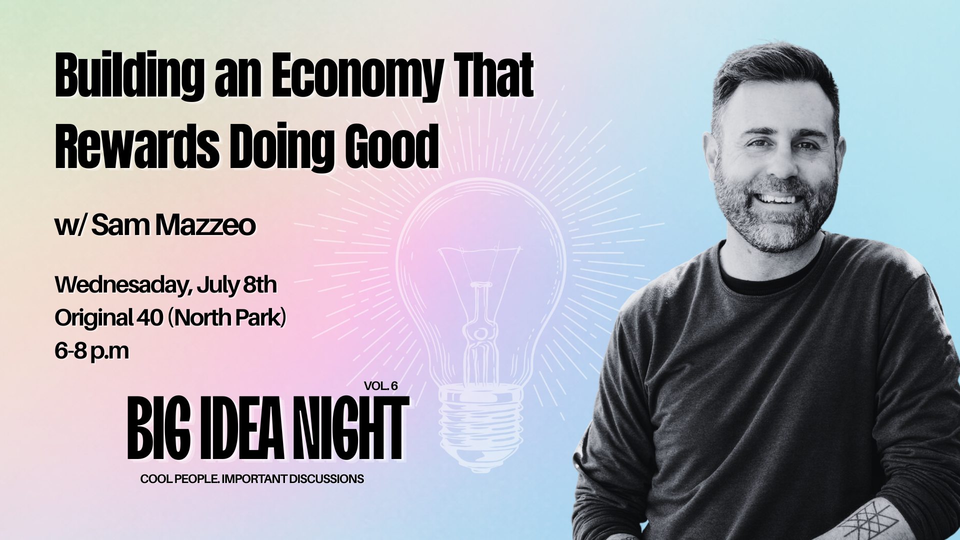Building an Economy That Rewards Doing Good