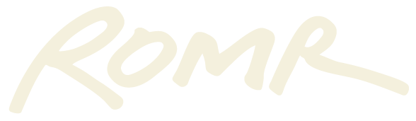 The word 'ROME' written in bold, cursive script.