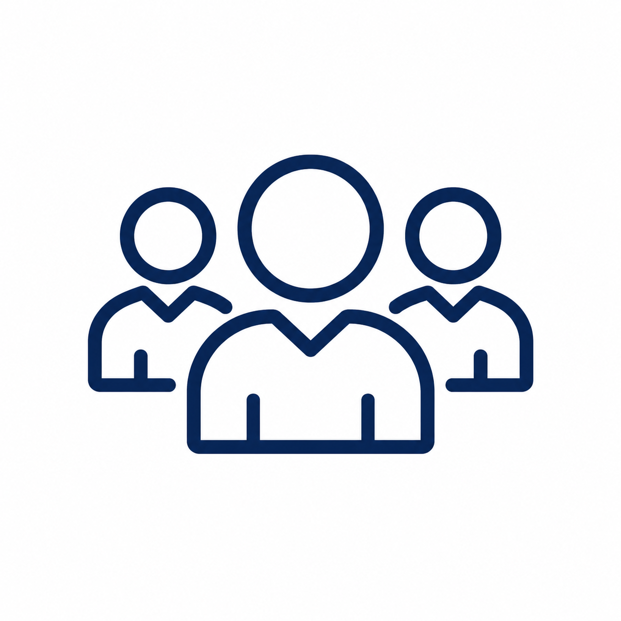 Healthcare team icon representing staffing challenges.