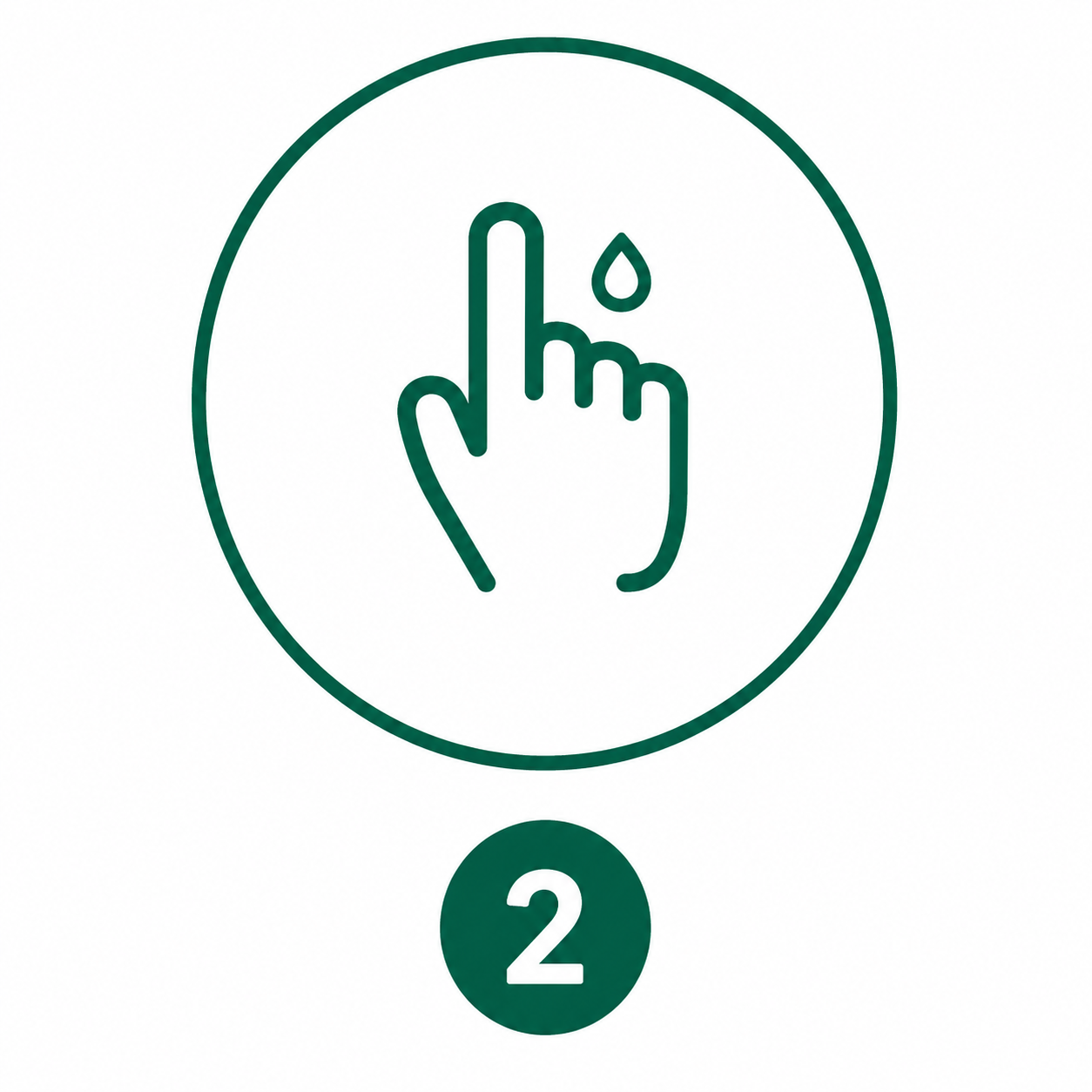 Icon representing difficult blood draws and in-office specimen collection.