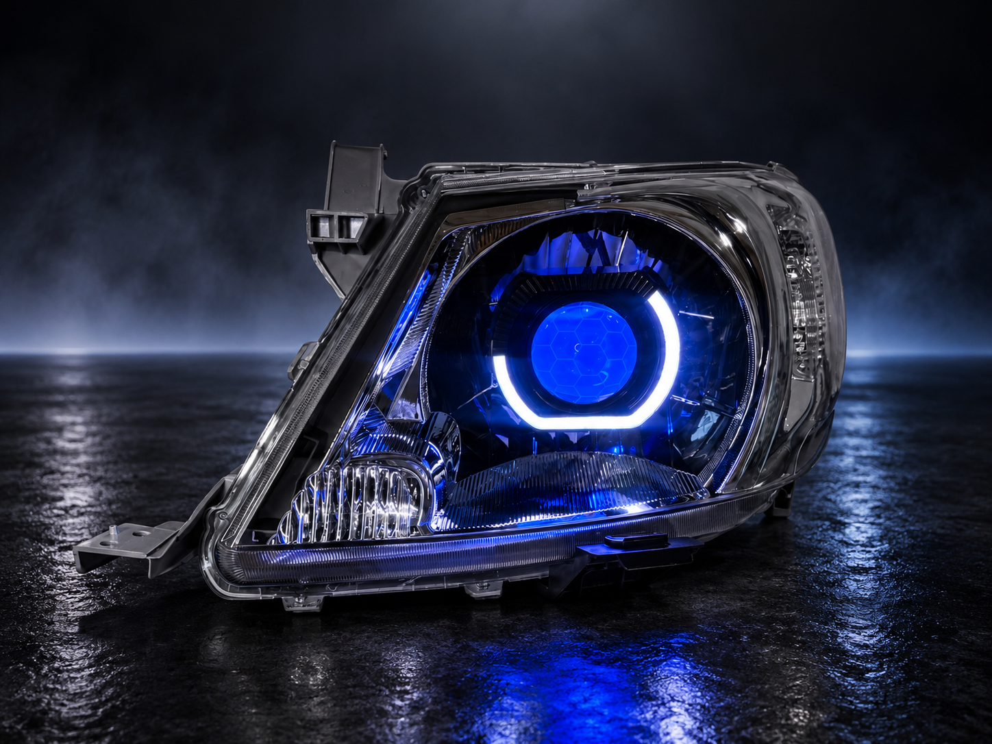 Toyota Hilux N70 (2005-2015) Custom RGBW Bi-LED Headlights