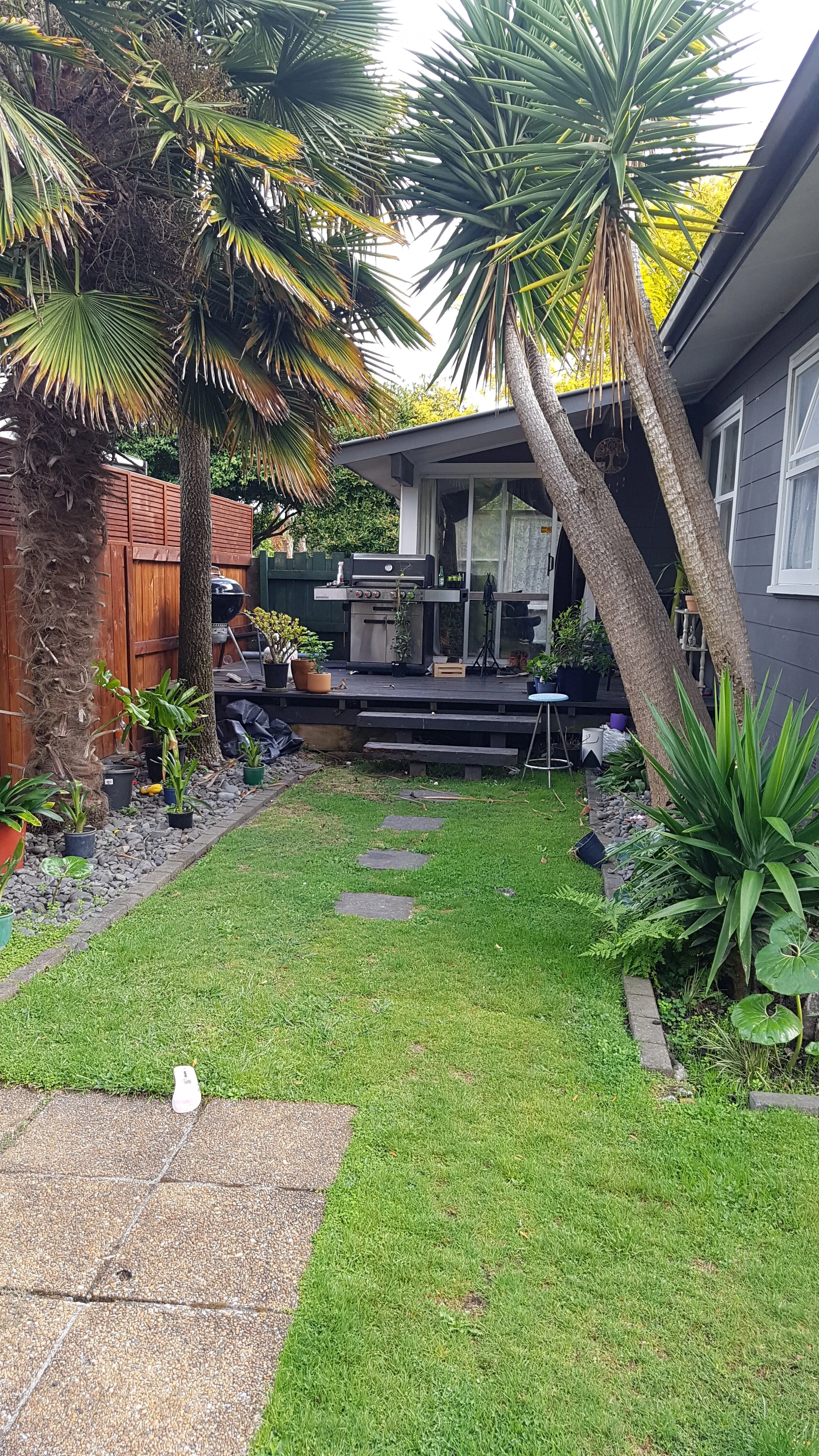 When we brought our first house it had minimal planting and lacks layering, density and visual interest.