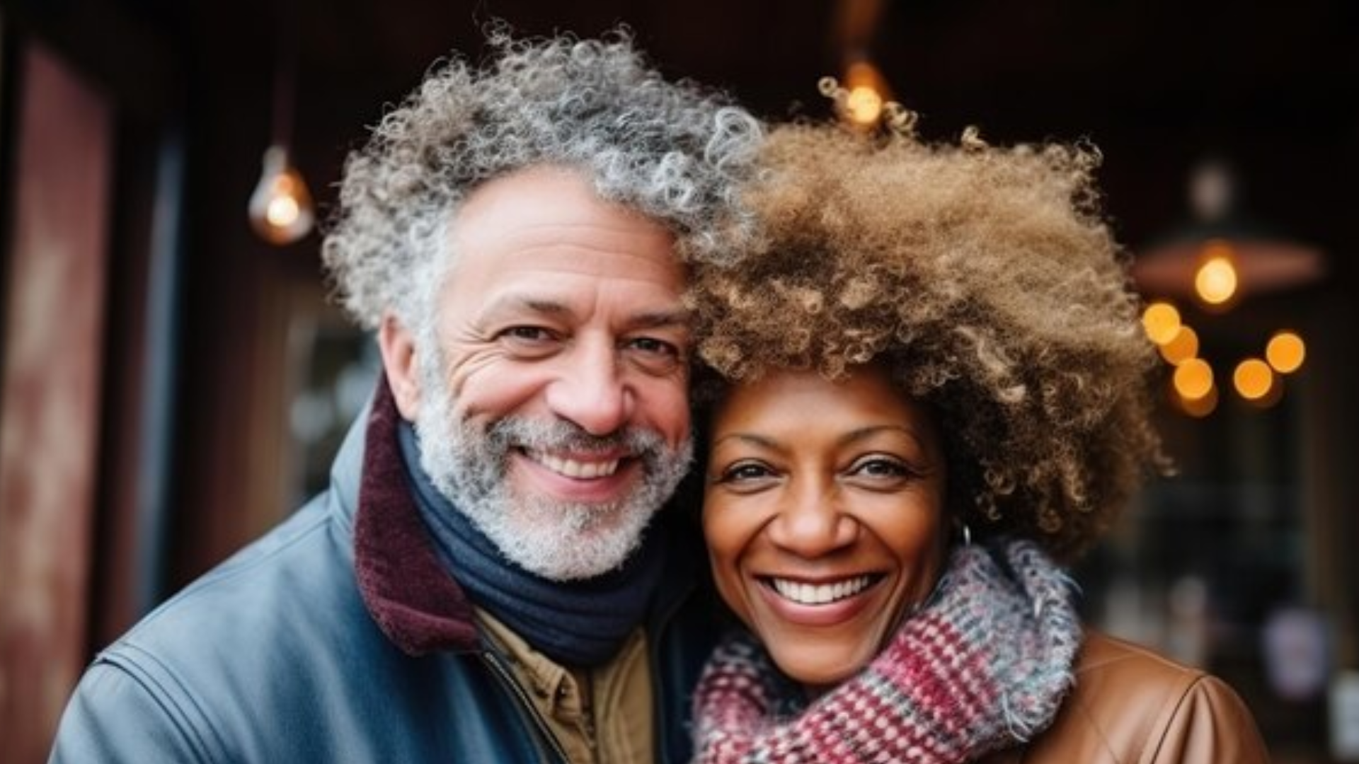active middle-aged couple smiling together representing healthy circulation and active lifestyle