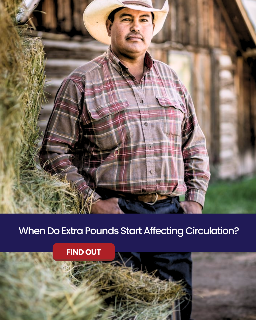 Could Extra Weight Be Affecting Your Leg Circulation More Than You Realize?&nbsp;&nbsp;