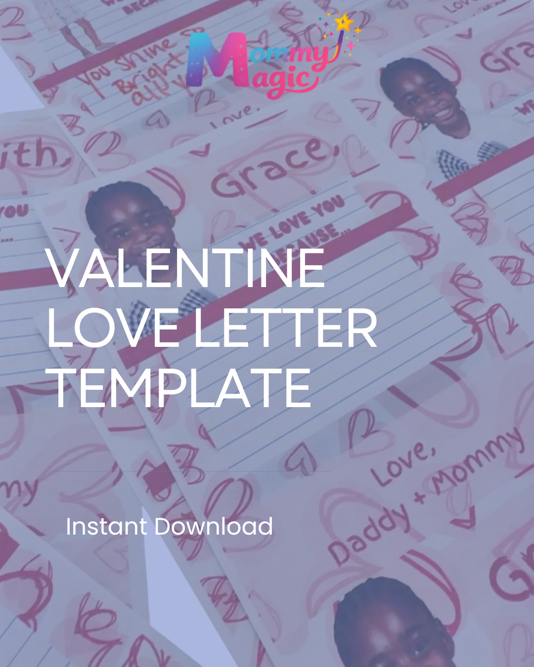 Valentine Love Letters Template