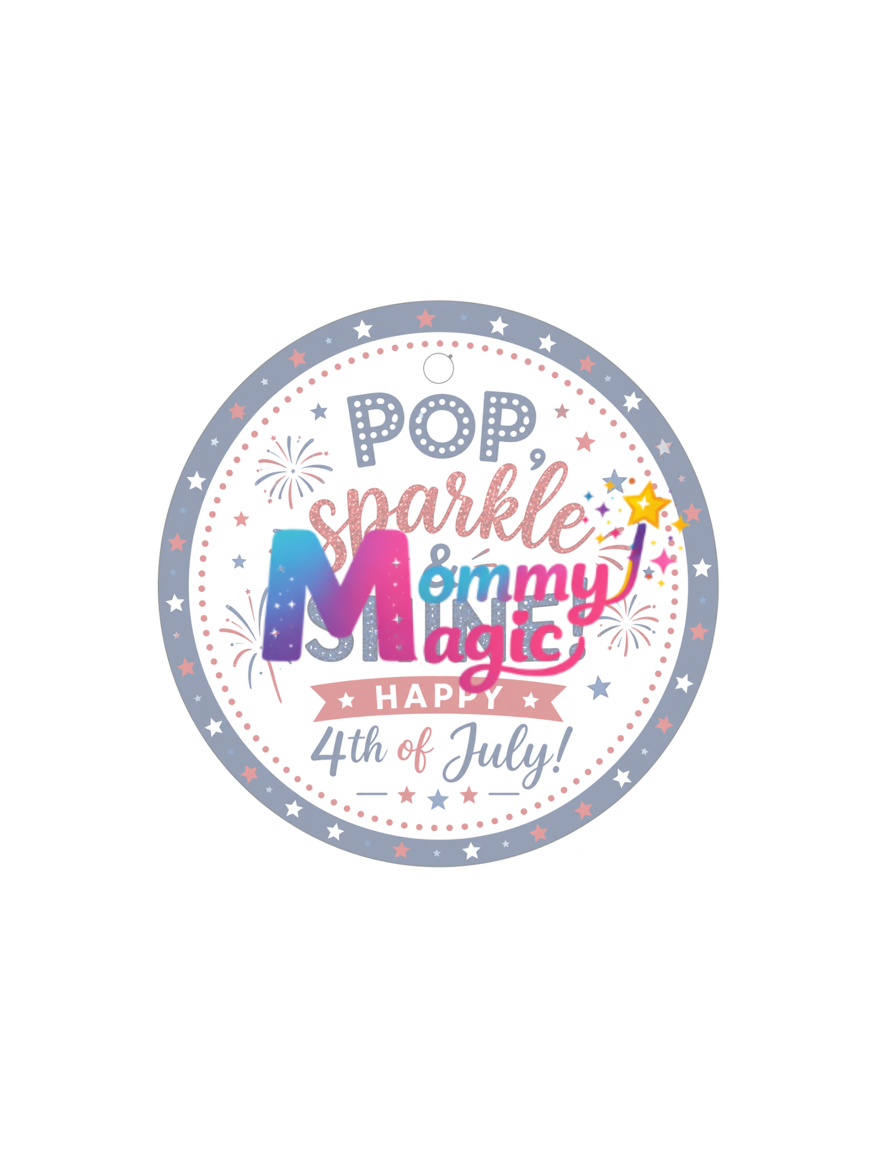 Sparkle Basket Tags