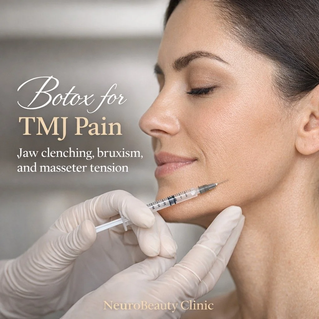 Jaw pain is not always just &ldquo;TMJ.&rdquo;
For some patients, clenching, grinding, and overactive masseter muscles are a major part of the problem. Our newest blog post explains when Botox may help, who may be a good candidate, and what to expect