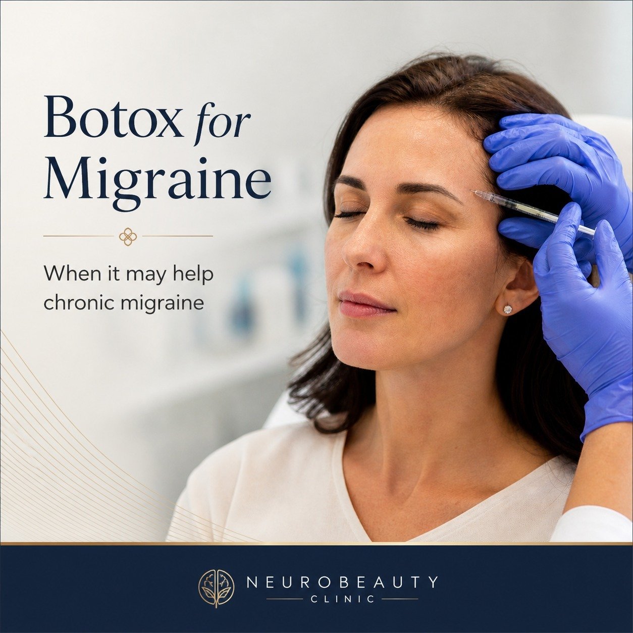 Migraine is more than just a headache. Our new blog post explains when Botox may help with chronic migraine, how treatment works, and why neurologic evaluation matters before treatment. Read more here: https://www.neurobeautyclinic.com/blog/botox-for