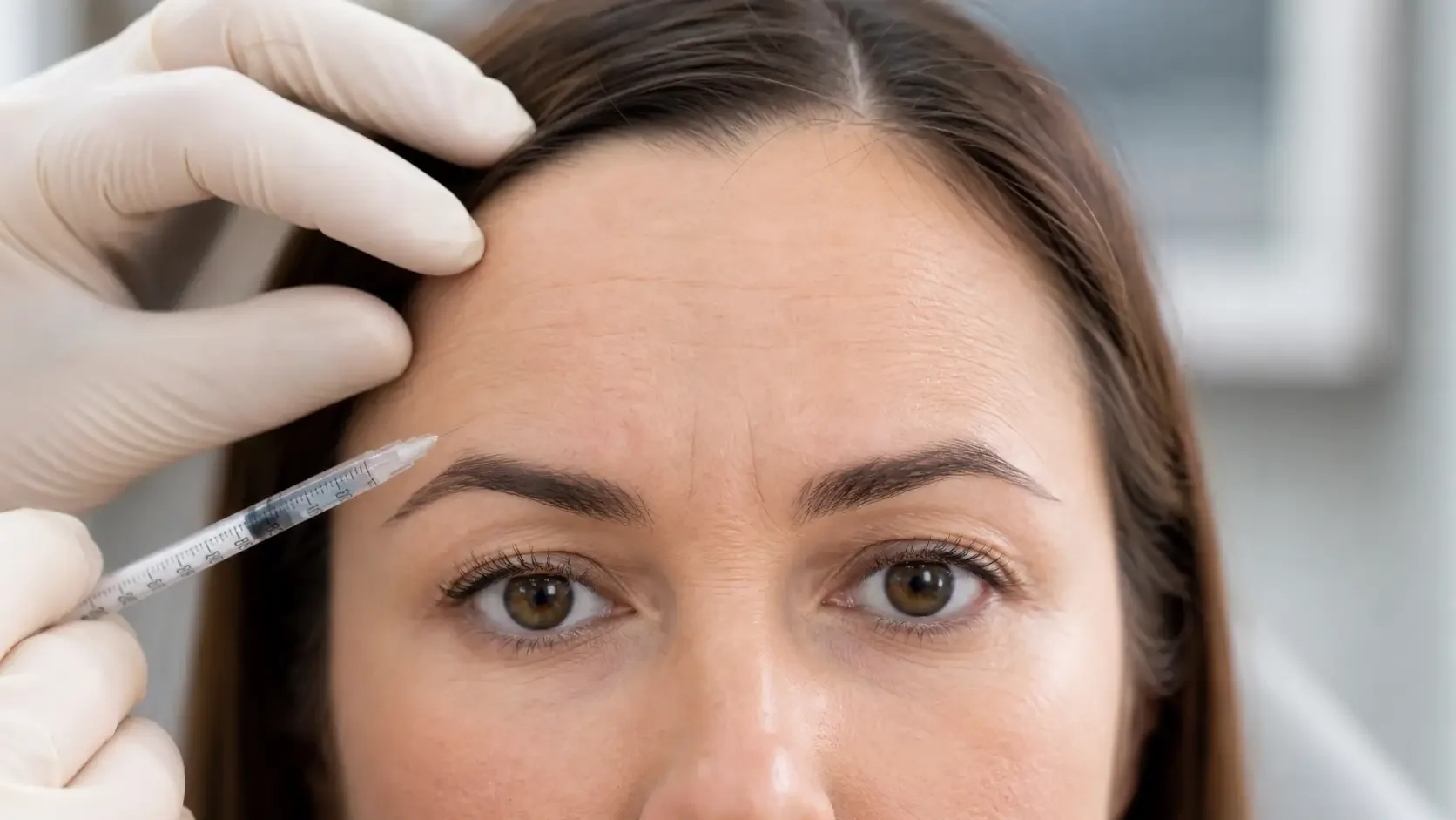 Physician-performed Botox for forehead and frown lines at NeuroBeauty Clinic in Walnut Creek