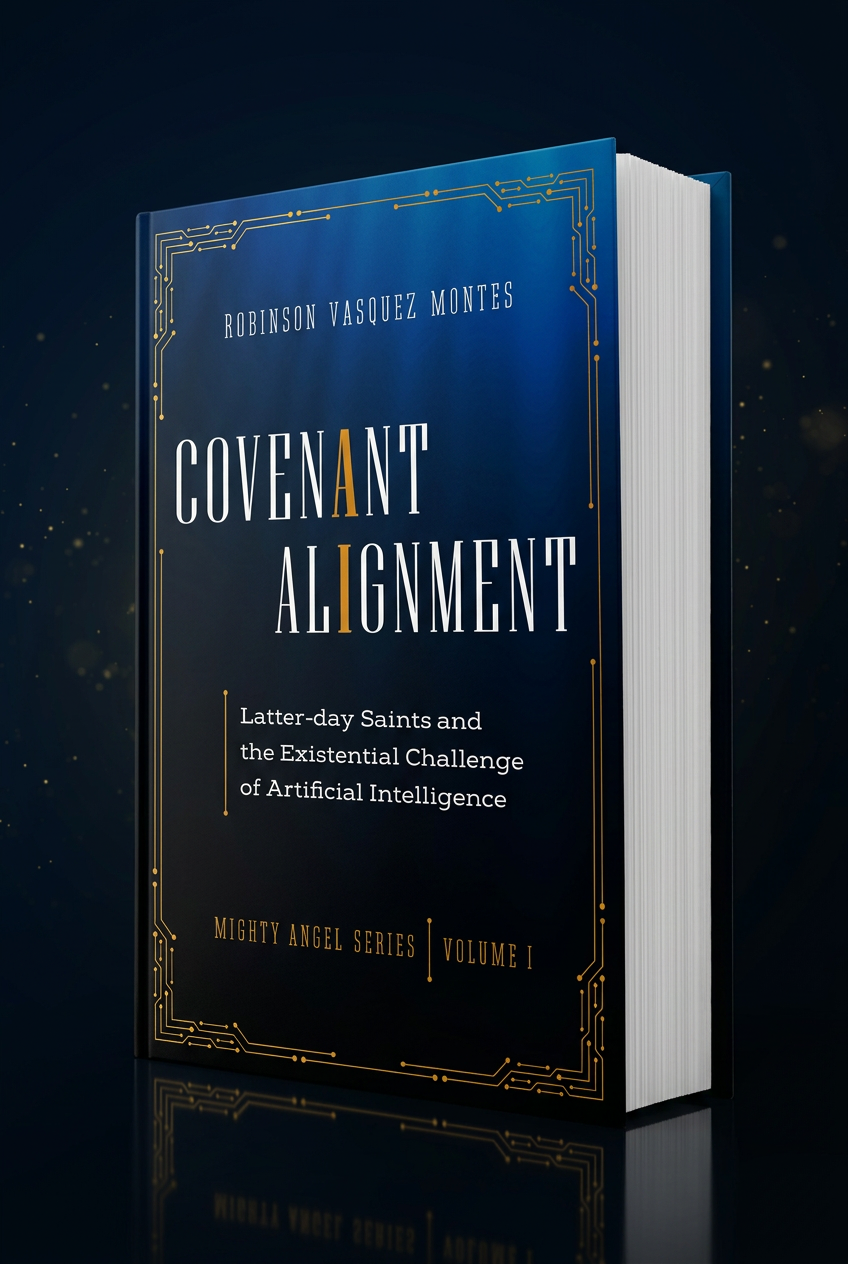 Covenant Alignment by Robinson Vasquez Montes — Mighty Angel Series Volume I. LDS Doctrine and AI Alignment with God’s Intelligence.