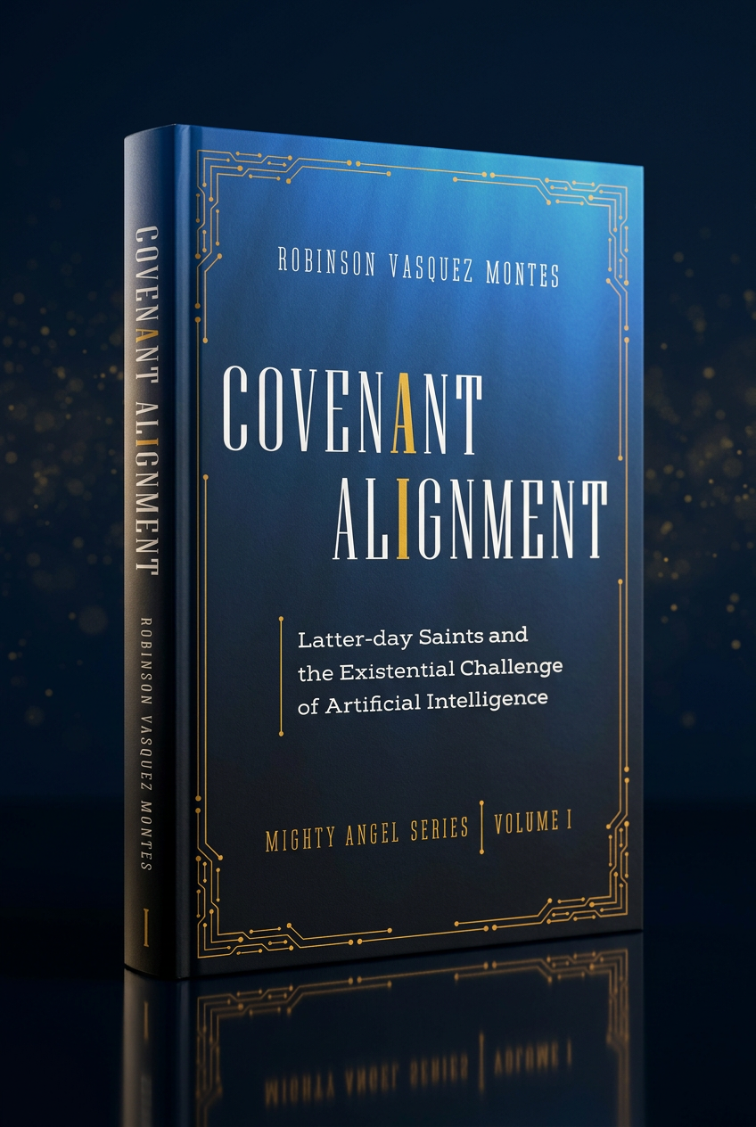 Covenant Alignment book cover, Mighty Angel Series Volume I by Robinson Vasquez Montes